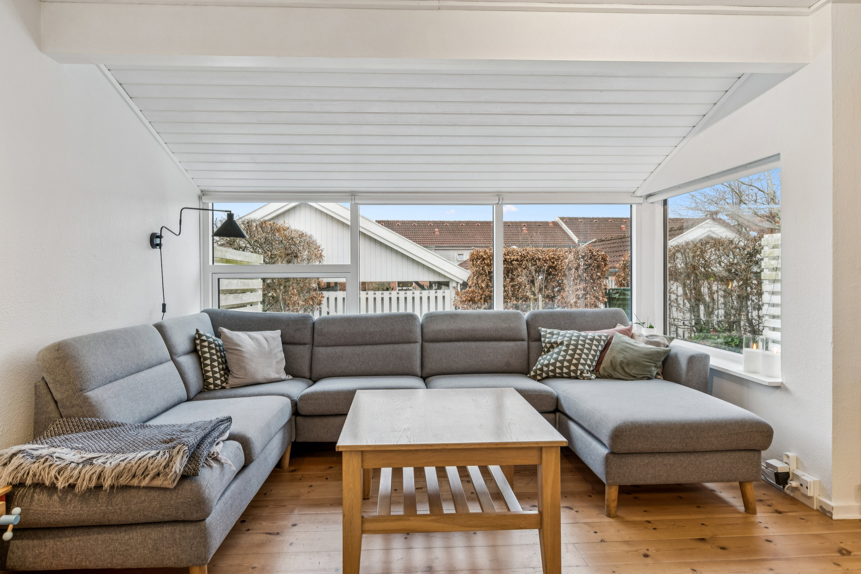 Fremhævet stue billede i fuldskærmstilstand. Billede af Flintebakken 162, 8240 Risskov