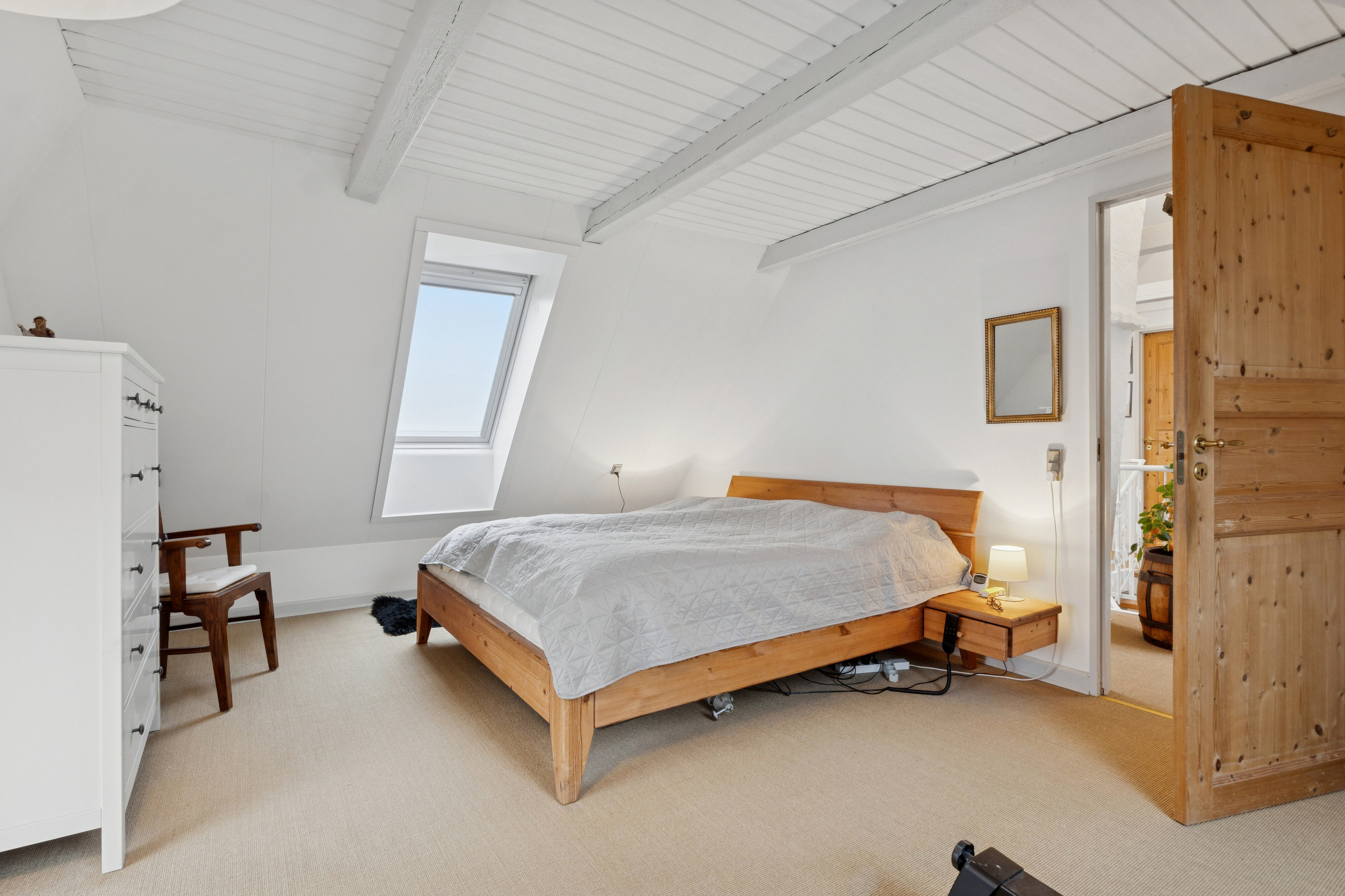 Fremhævet soveværelse billede i fuldskærmstilstand. Billede af Dongsvej 7, 5854 Gislev