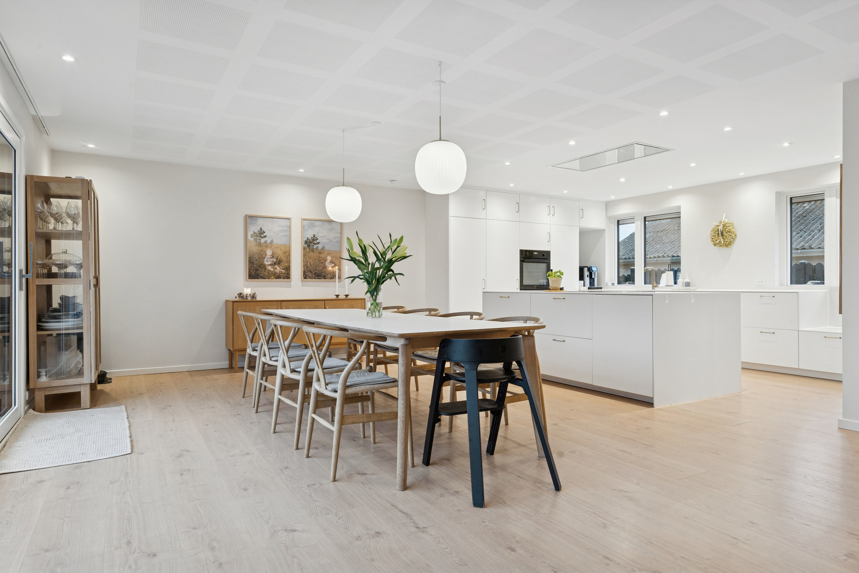 Fremhævet spisestue billede i fuldskærmstilstand. Billede af Syrenvej 33, 4690 Haslev