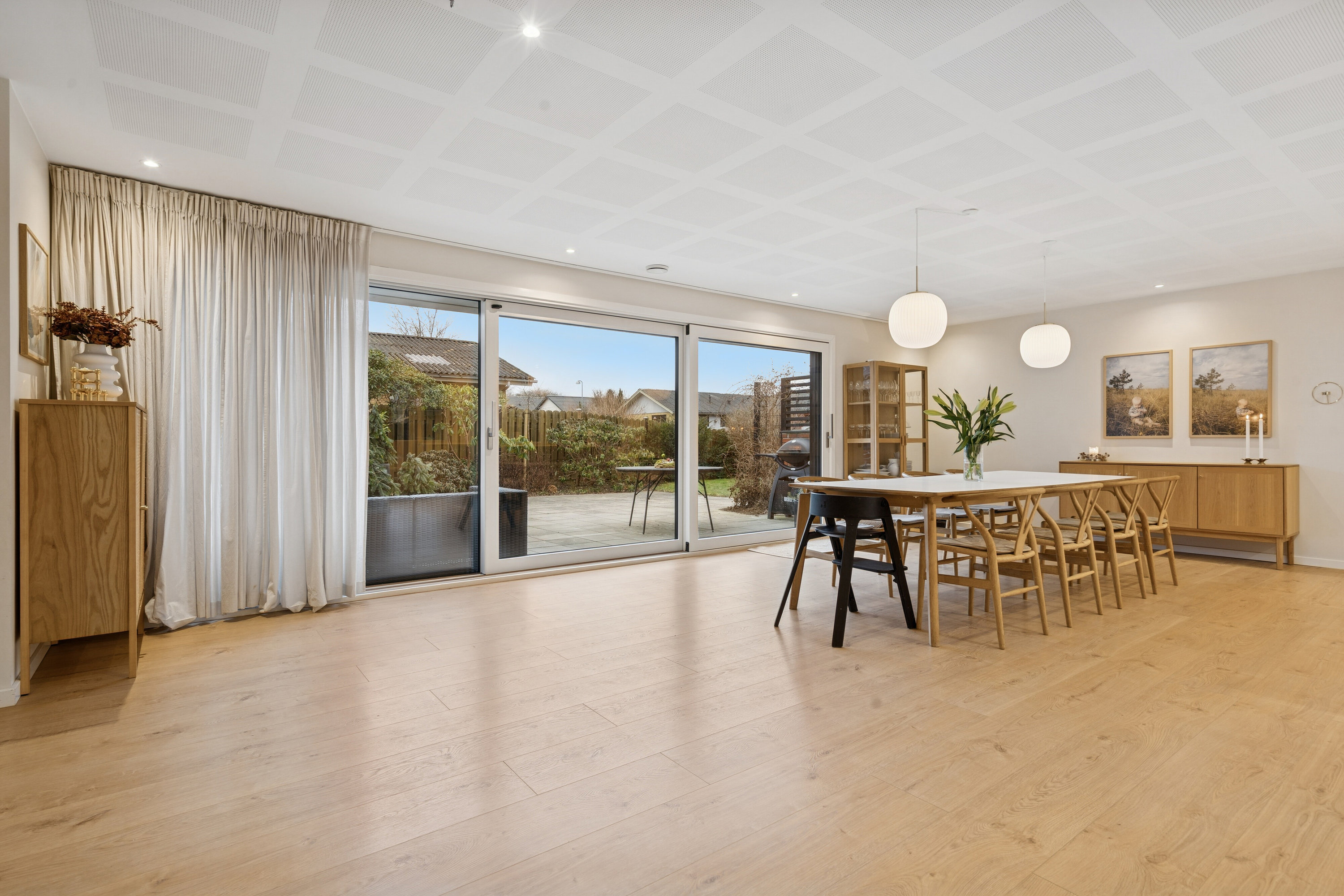 Fremhævet spisestue billede i fuldskærmstilstand. Billede af Syrenvej 33, 4690 Haslev