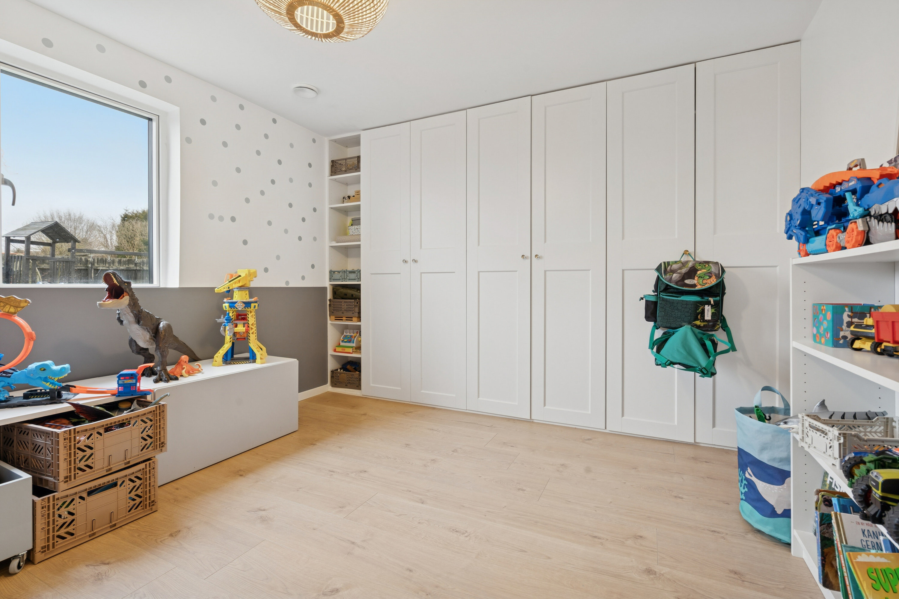 Fremhævet soveværelse billede i fuldskærmstilstand. Billede af Syrenvej 33, 4690 Haslev