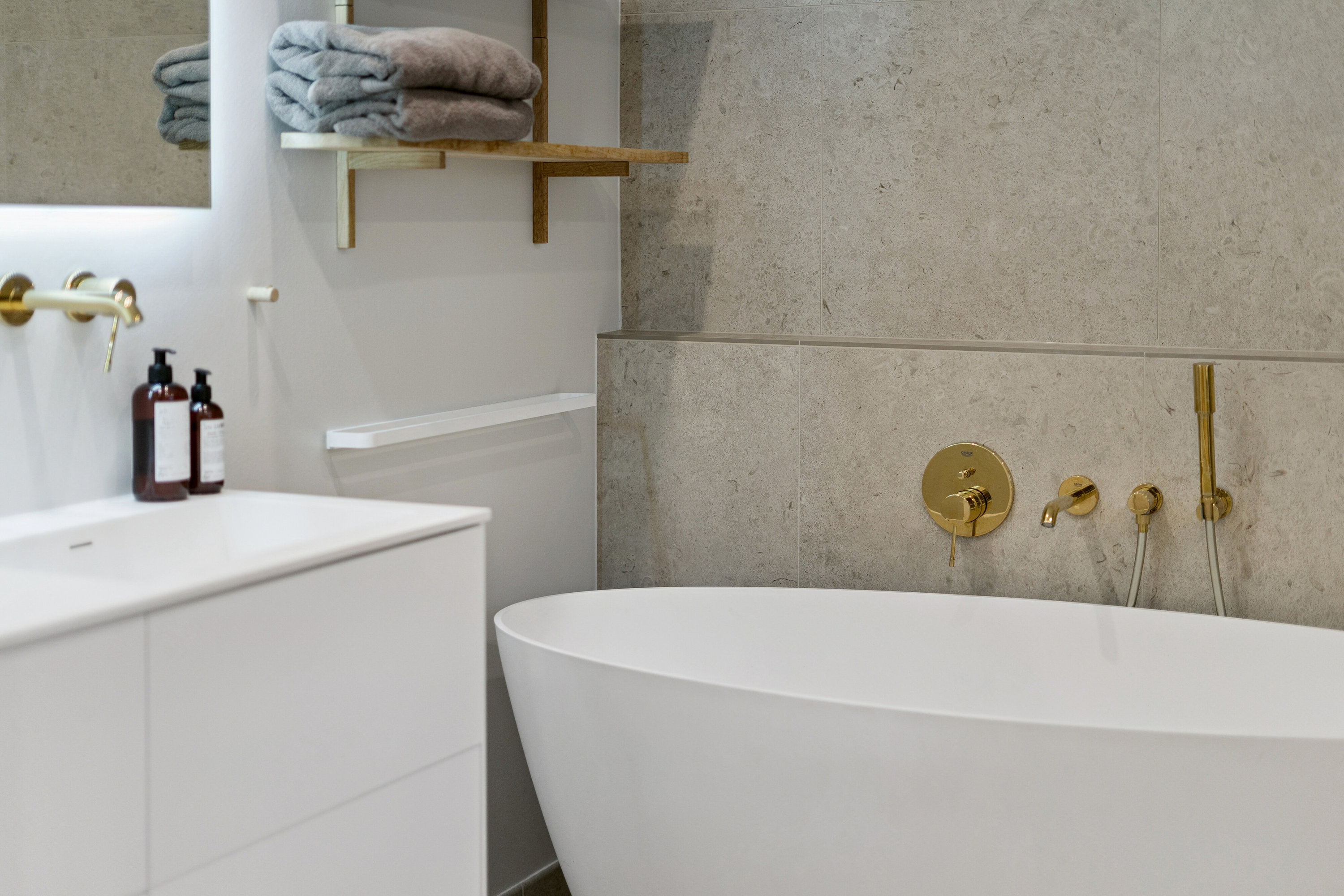 Fremhævet badeværelse billede i fuldskærmstilstand. Billede af Syrenvej 33, 4690 Haslev