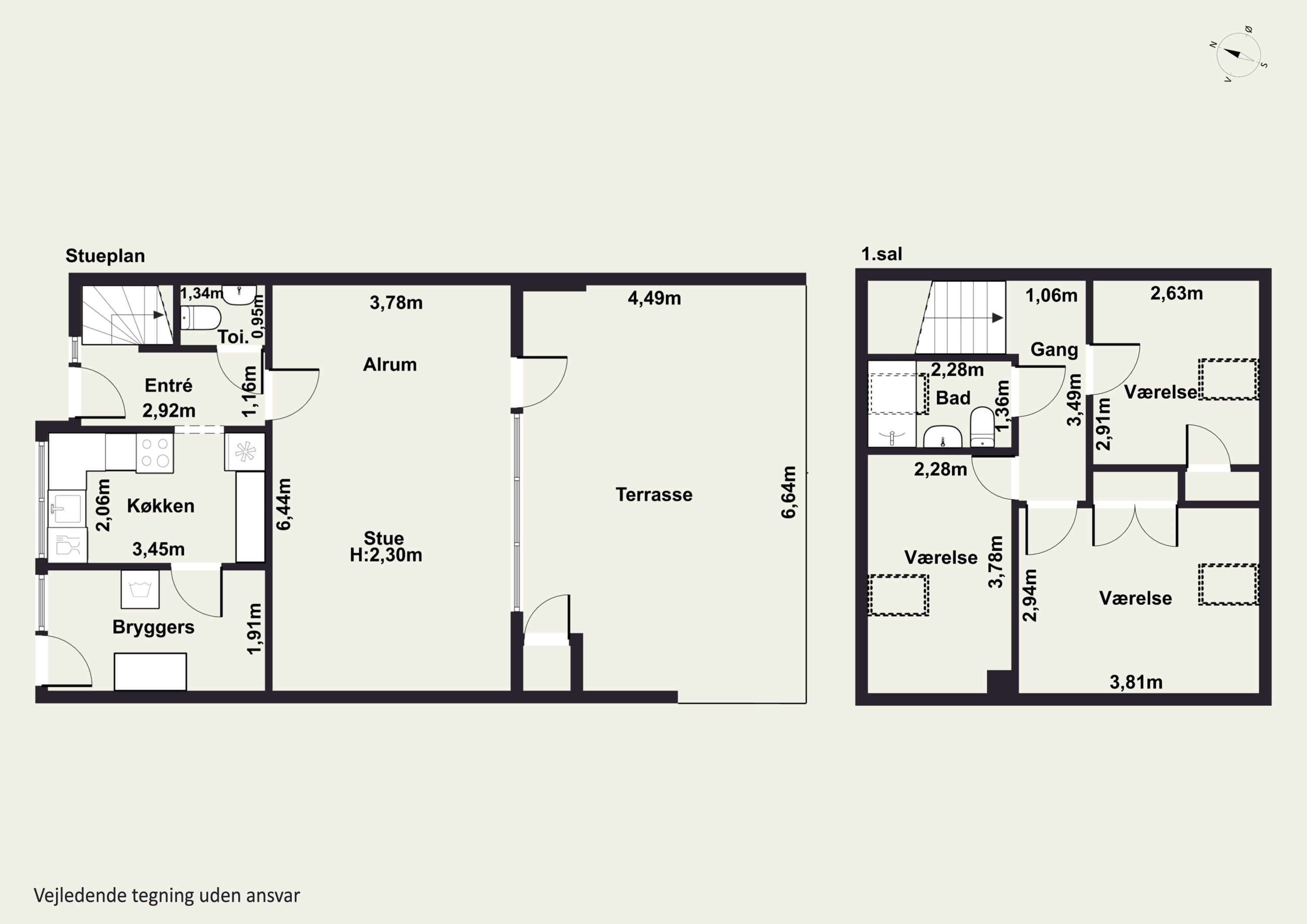 Plantegninger billede af Brydes Alle 9, 4200 Slagelse