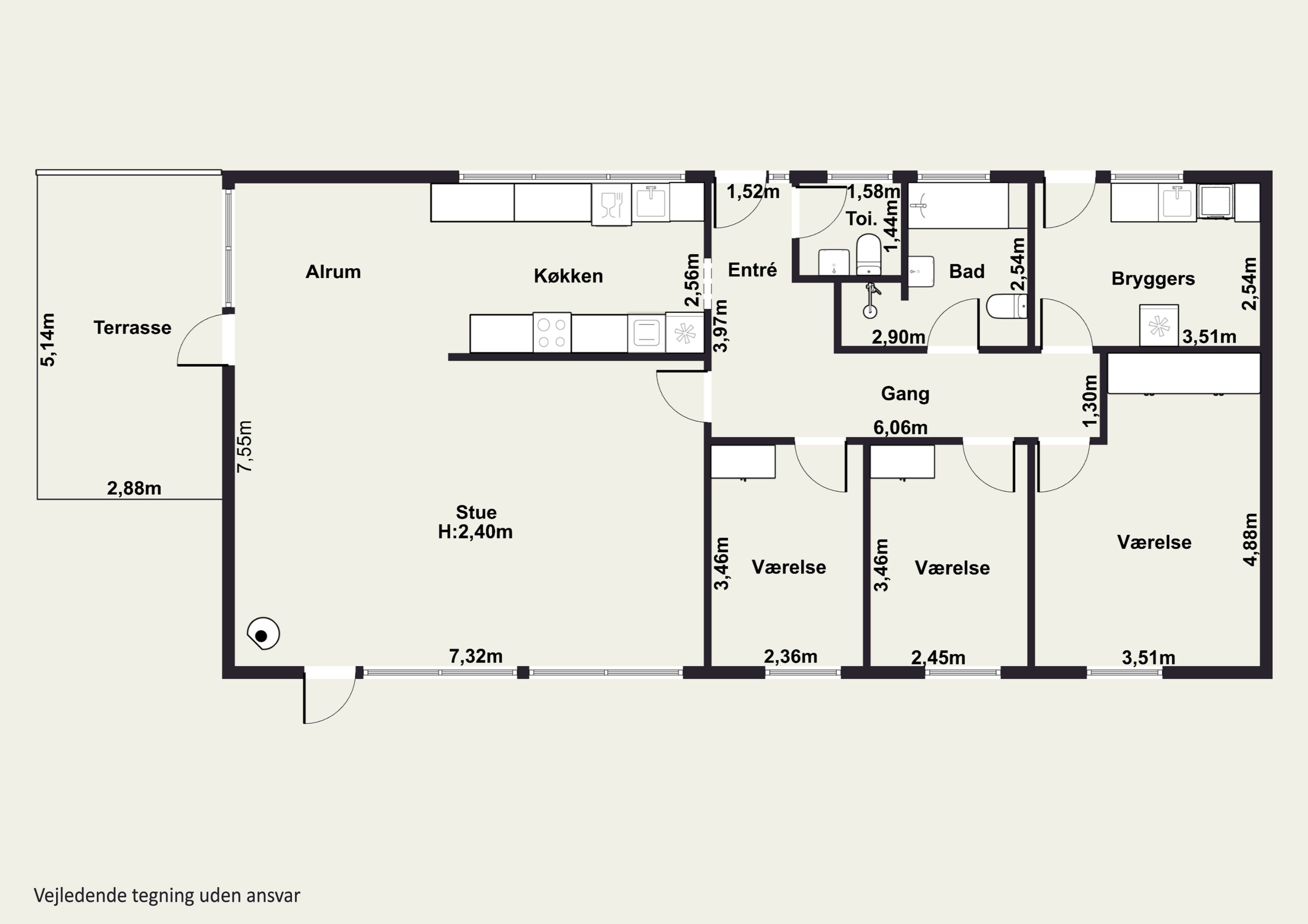 Plantegninger billede af Natviolvej 7, 3310 Ølsted