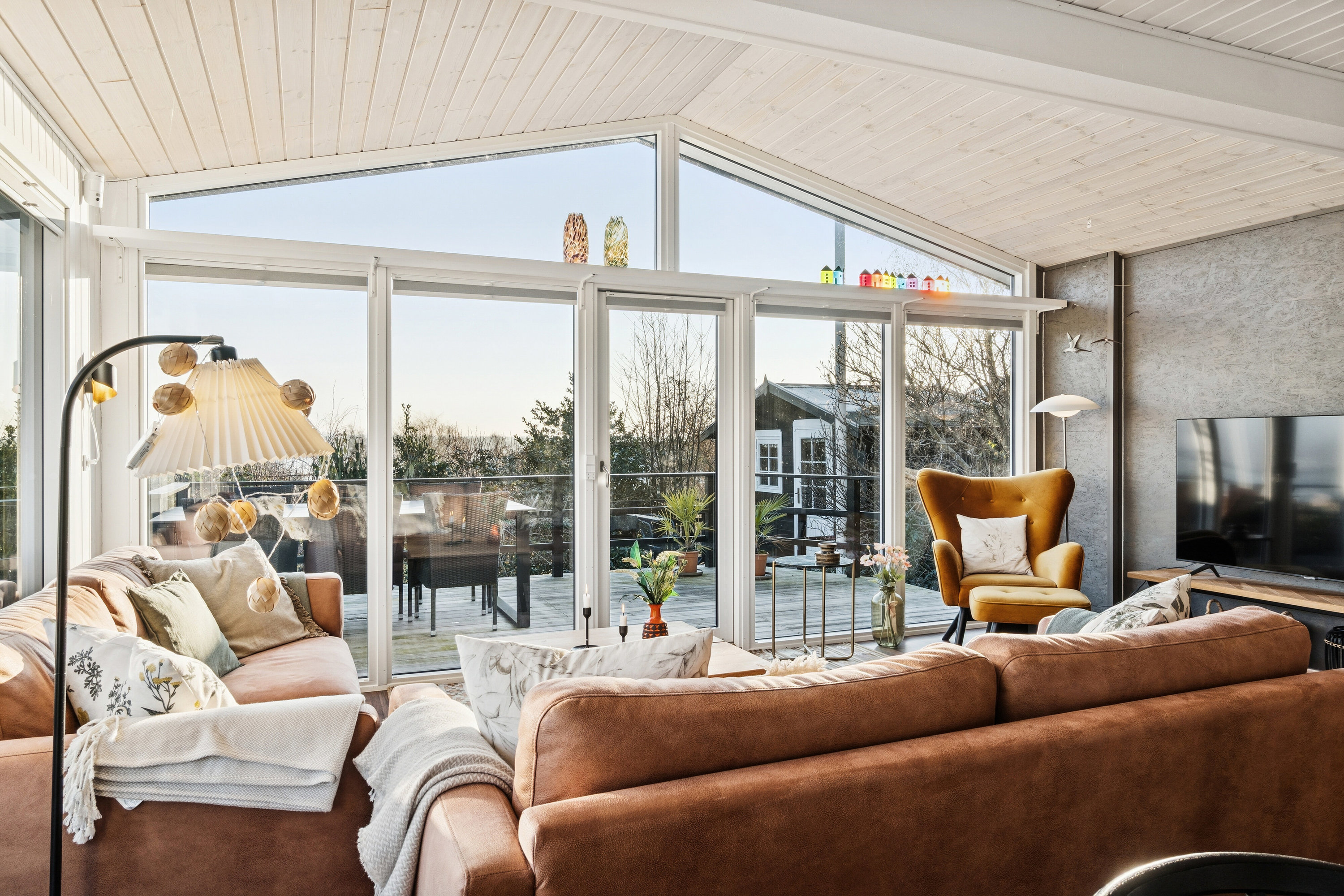 Fremhævet stue billede i fuldskærmstilstand. Billede af Strandsvinget 27, Plejeruphuse, 4571 Grevinge