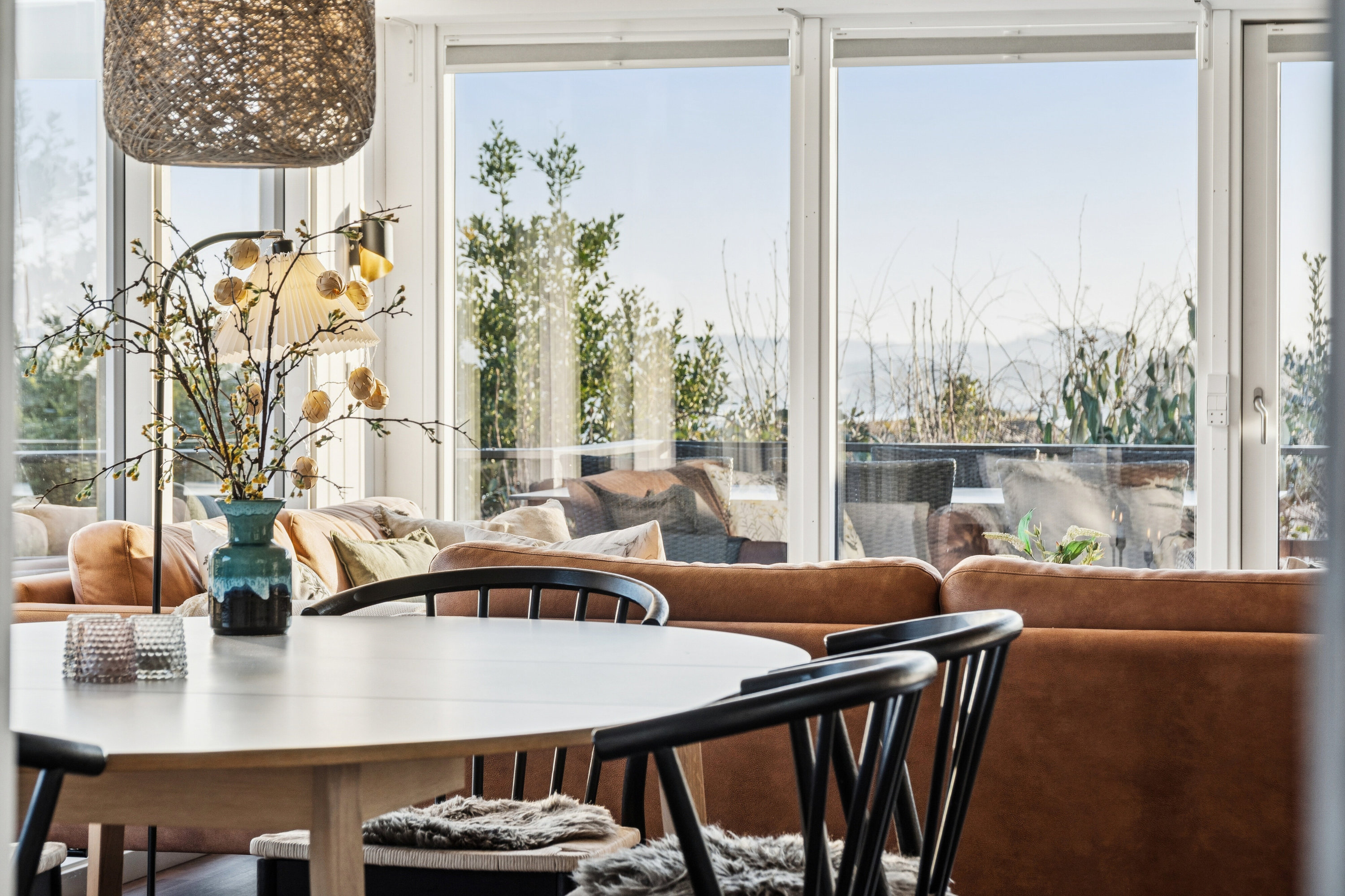 Fremhævet spisestue billede i fuldskærmstilstand. Billede af Strandsvinget 27, Plejeruphuse, 4571 Grevinge