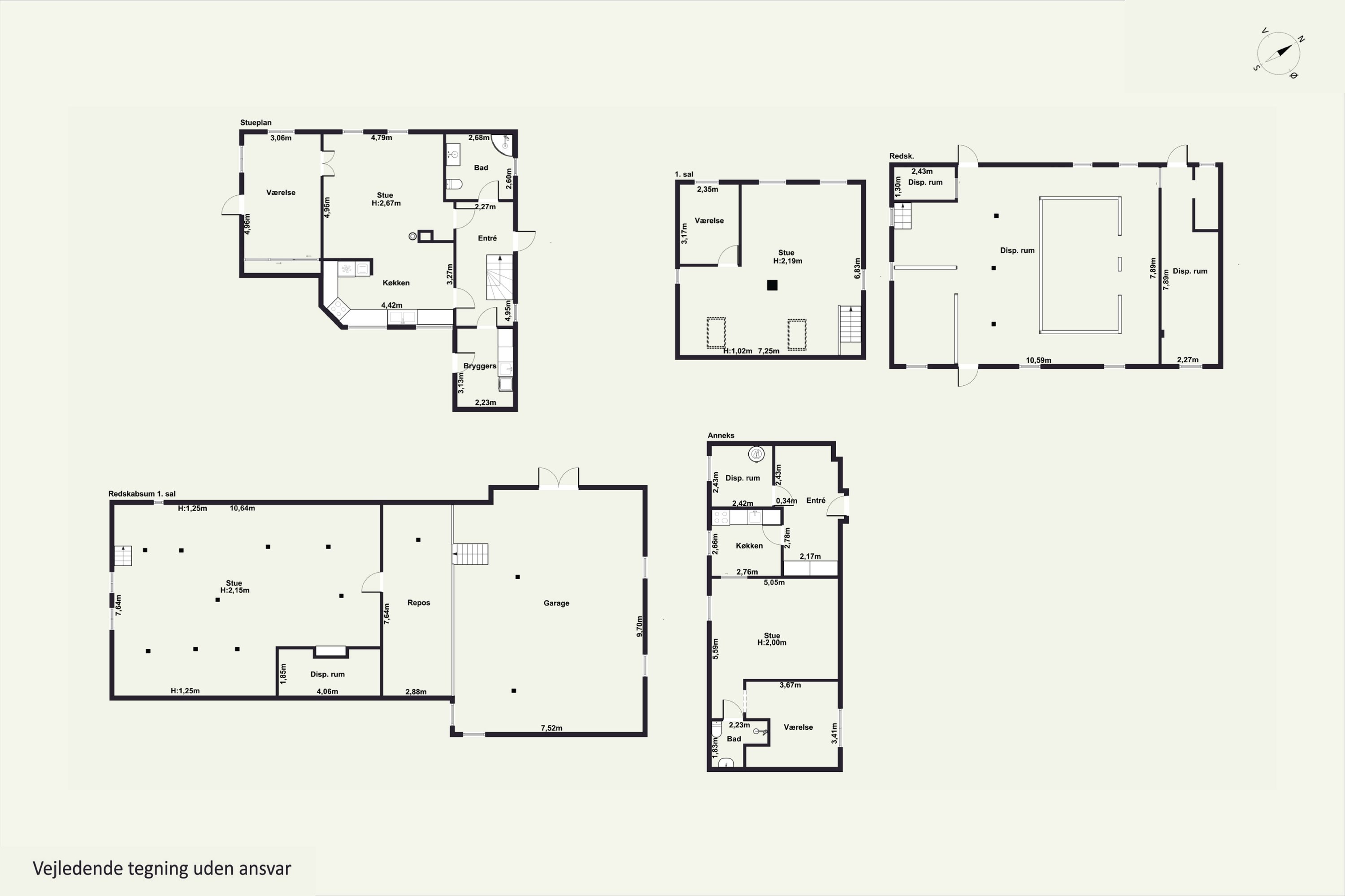 Plantegninger billede af Eskebjergvej 91, 4593 Eskebjerg
