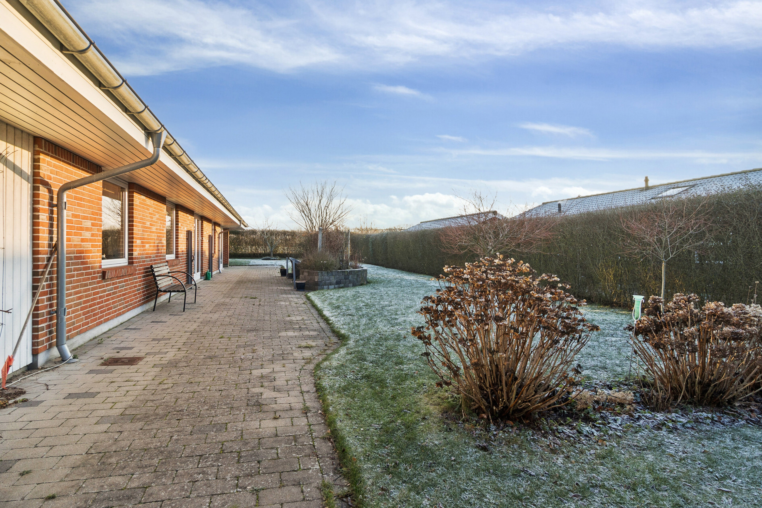 Fremhævet set fra vejen billede i fuldskærmstilstand. Billede af Hyldetoften 30, 4281 Gørlev