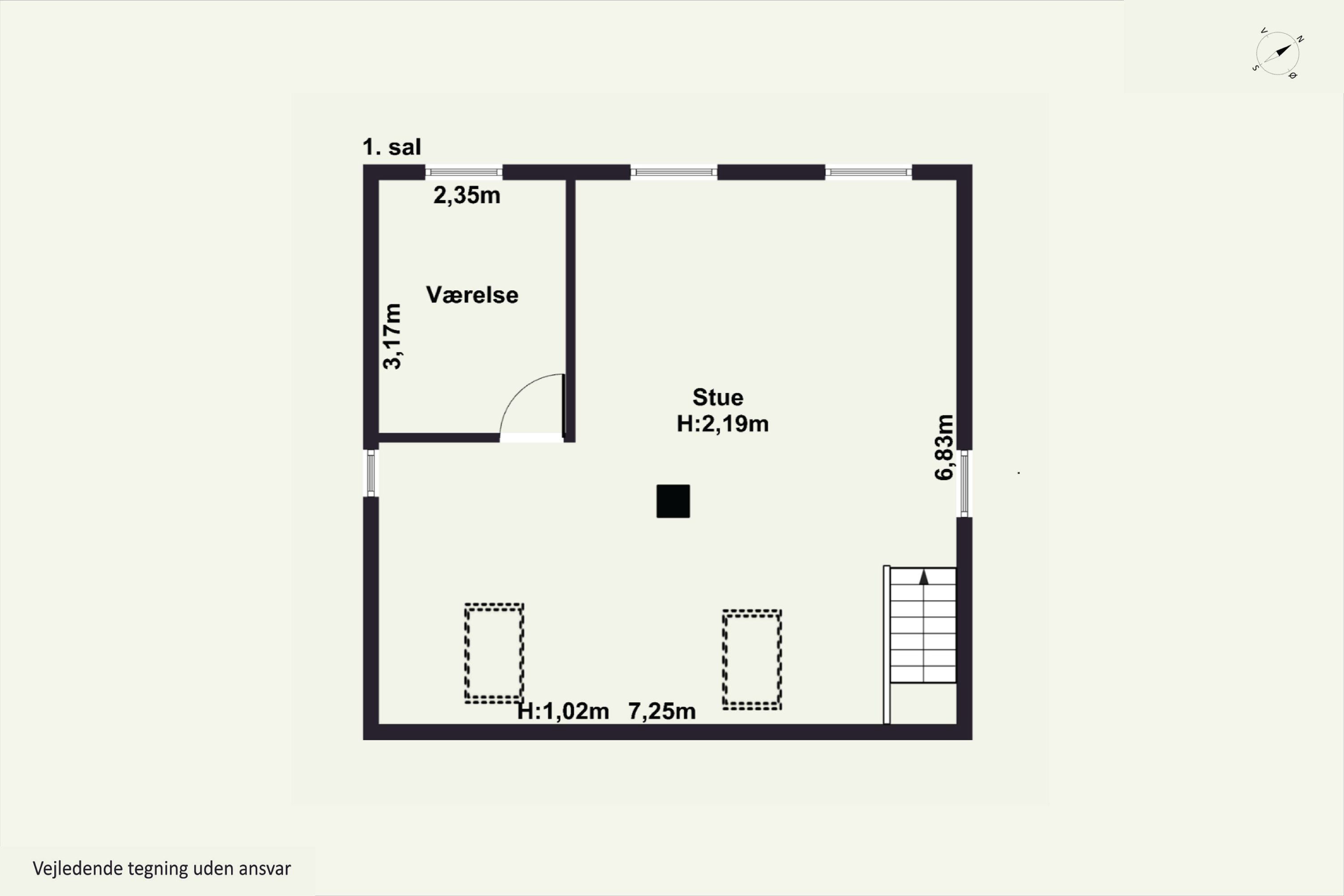 Plantegninger billede af Eskebjergvej 91, 4593 Eskebjerg