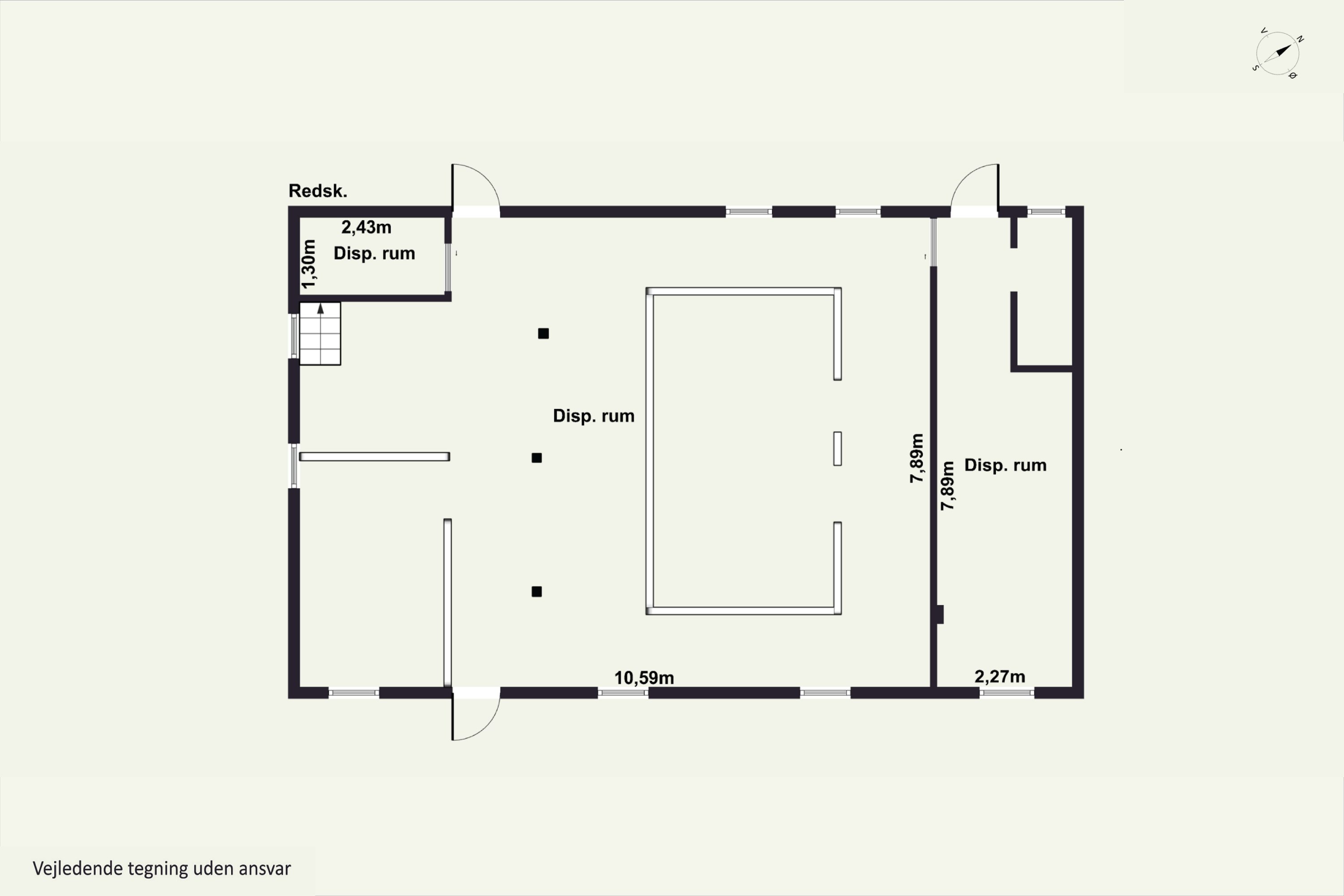 Plantegninger billede af Eskebjergvej 91, 4593 Eskebjerg