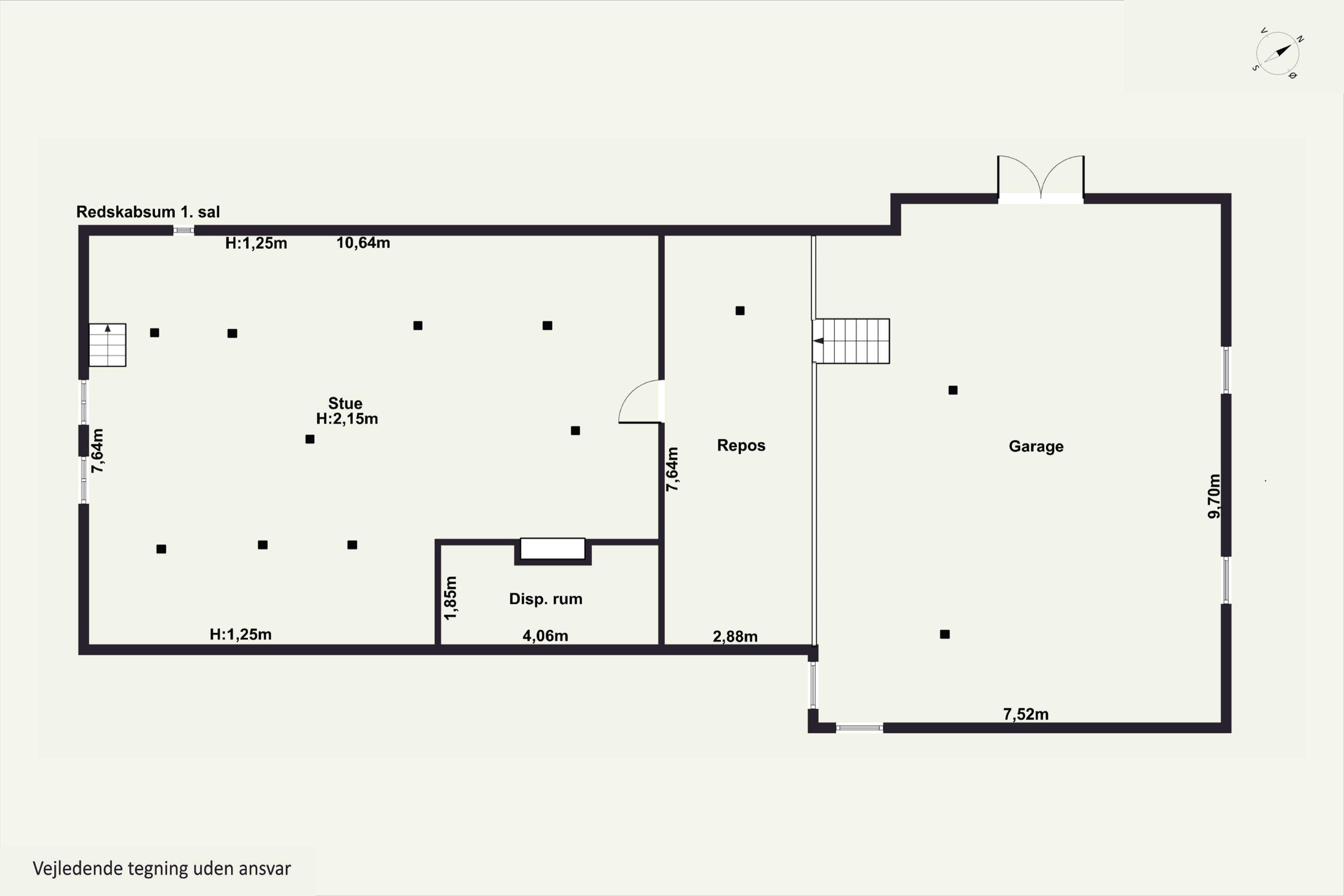 Plantegninger billede af Eskebjergvej 91, 4593 Eskebjerg