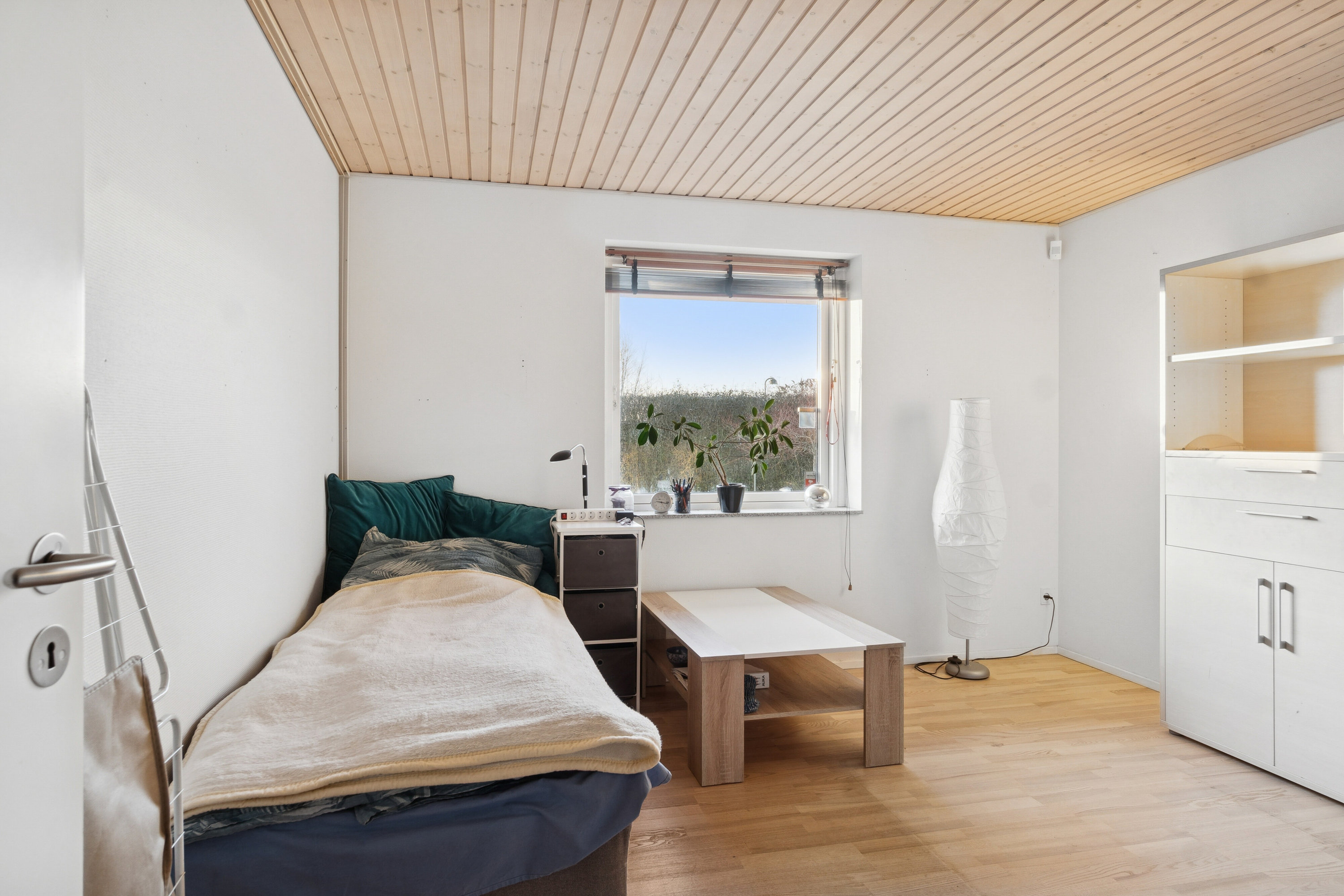 Fremhævet soveværelse billede i fuldskærmstilstand. Billede af Hyldetoften 30, 4281 Gørlev