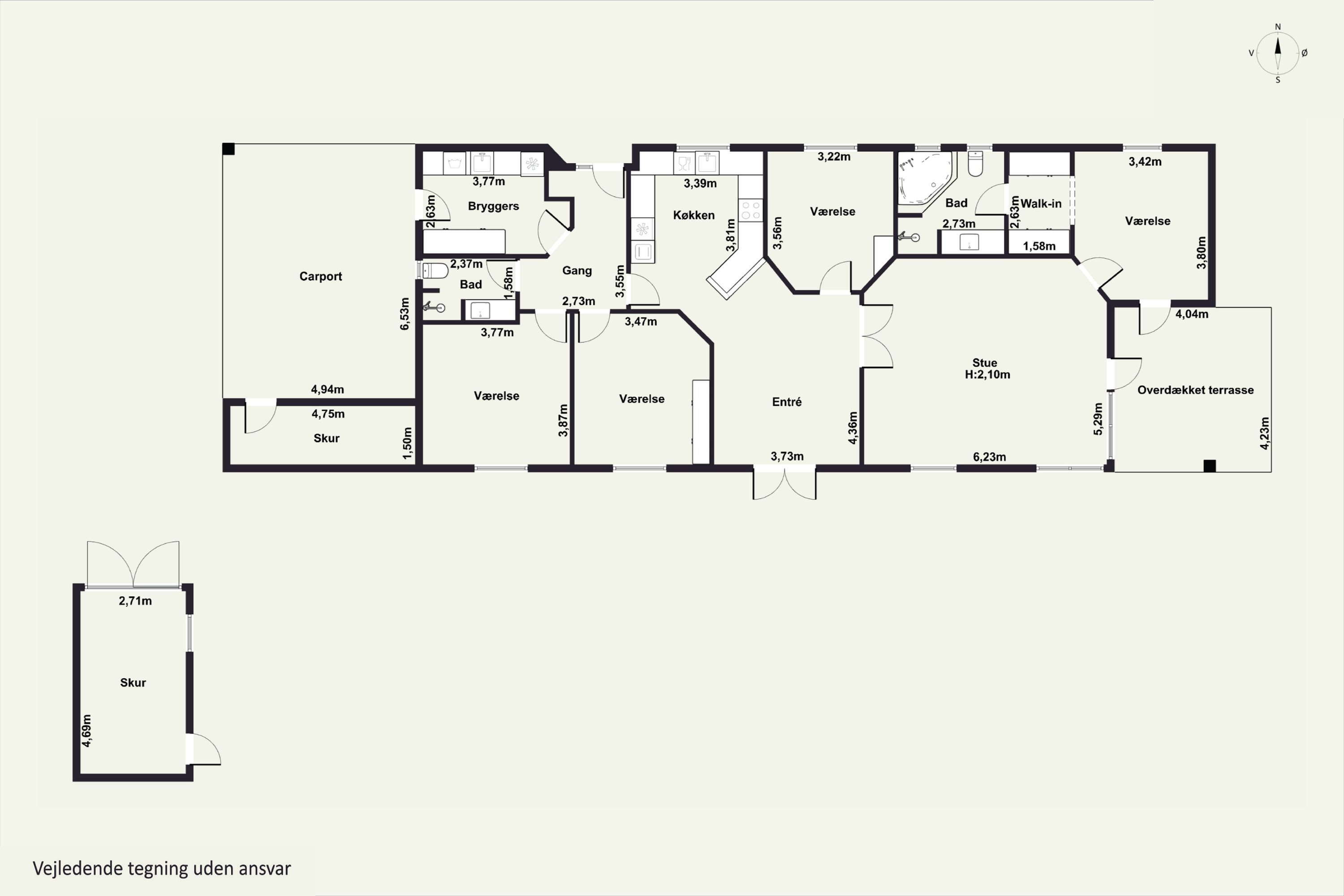 Plantegninger billede af Hyldetoften 30, 4281 Gørlev