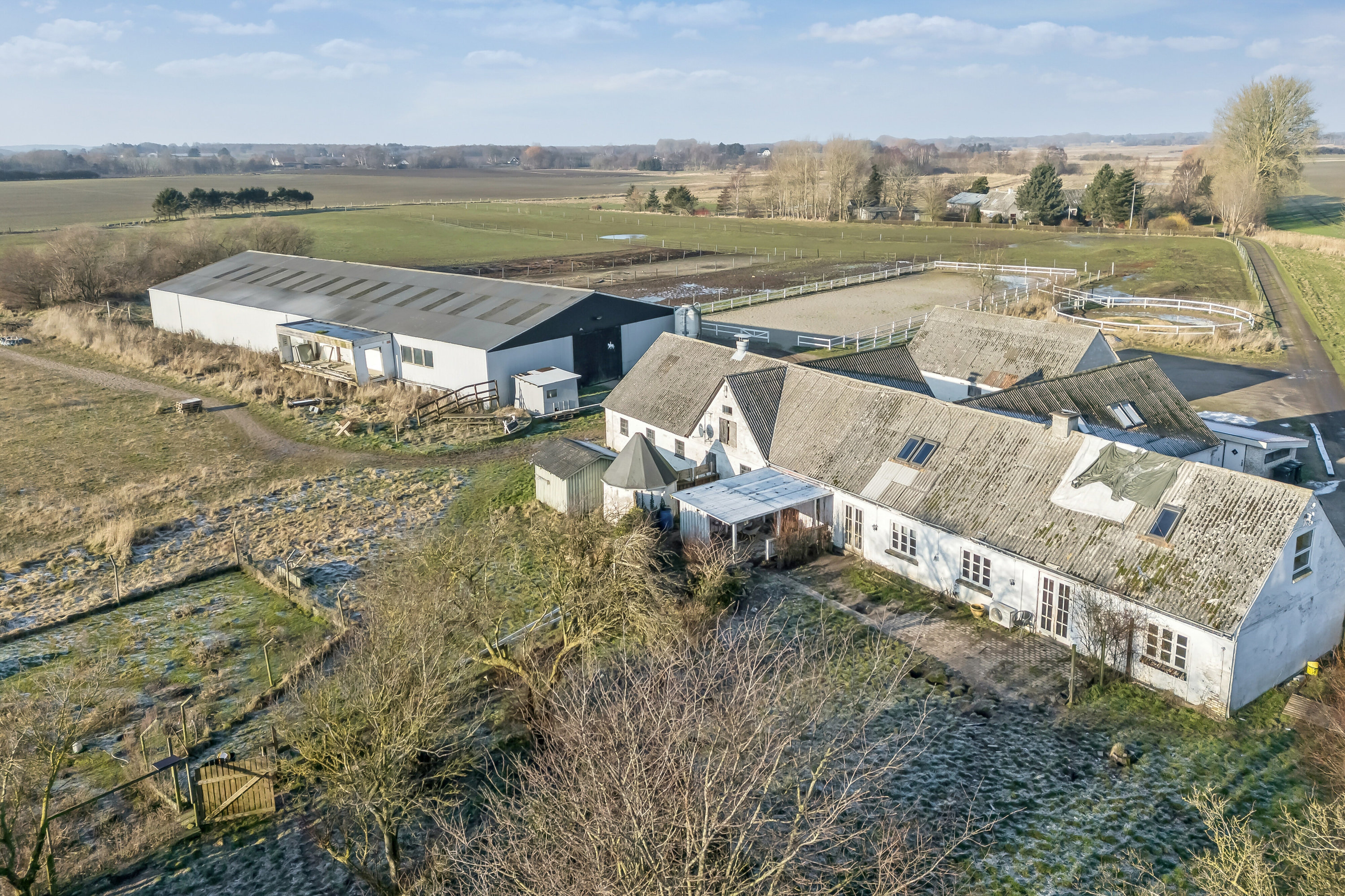 Fremhævet luftfoto billede i fuldskærmstilstand. Billede af Istebjergvej 39, 4400 Kalundborg