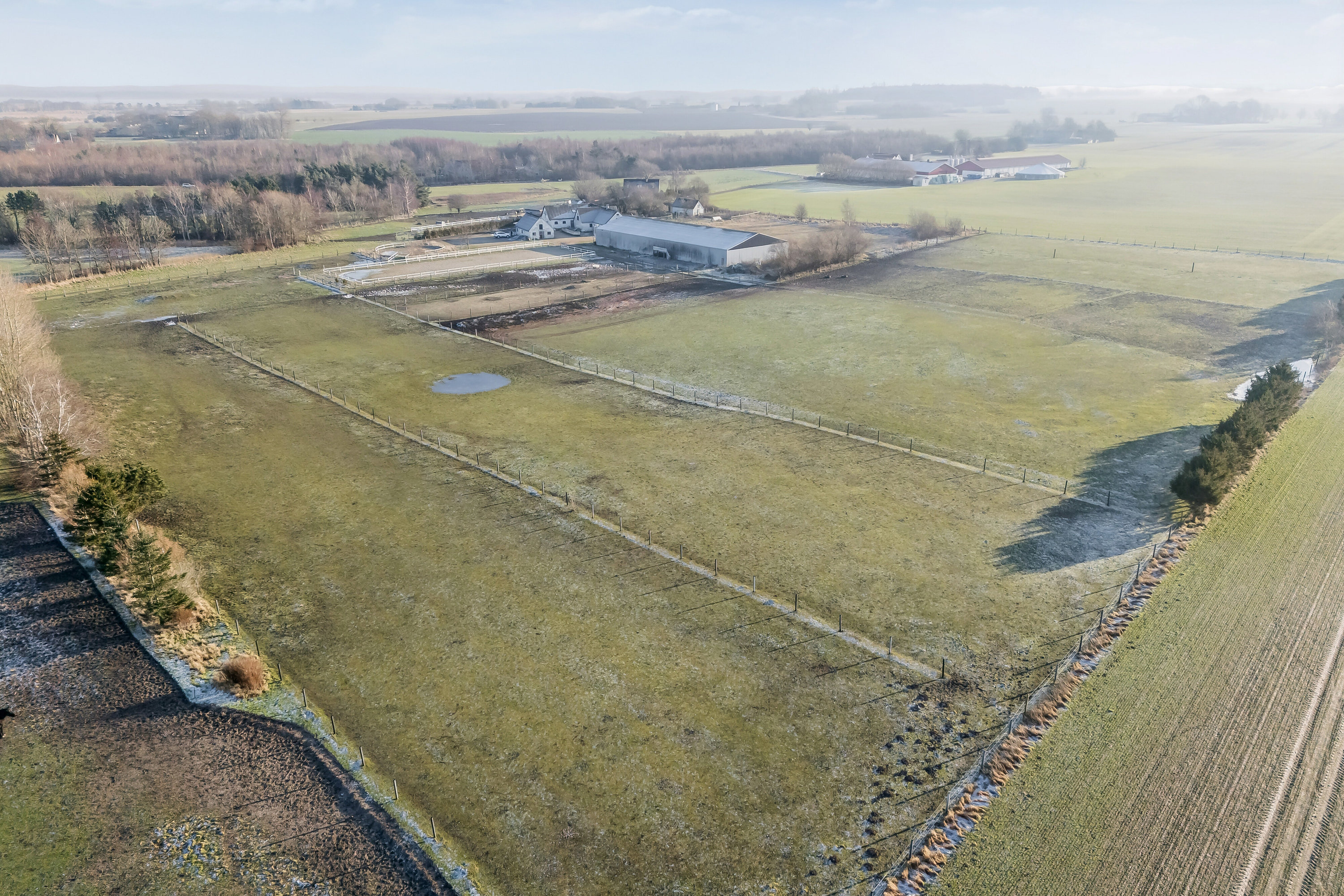 Fremhævet luftfoto billede i fuldskærmstilstand. Billede af Istebjergvej 39, 4400 Kalundborg