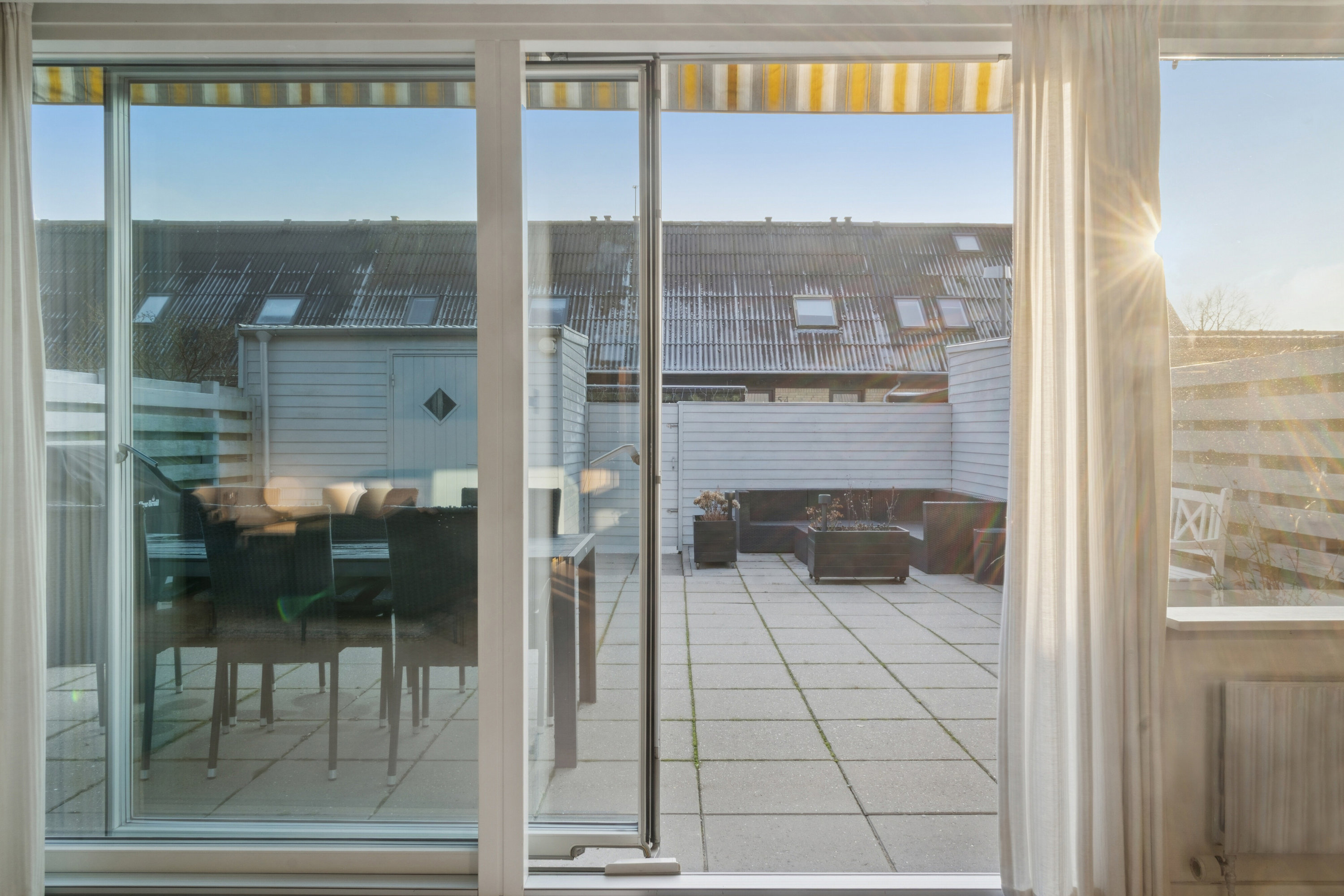 Fremhævet terrasse billede i fuldskærmstilstand. Billede af Børupvej 66, 8310 Tranbjerg J