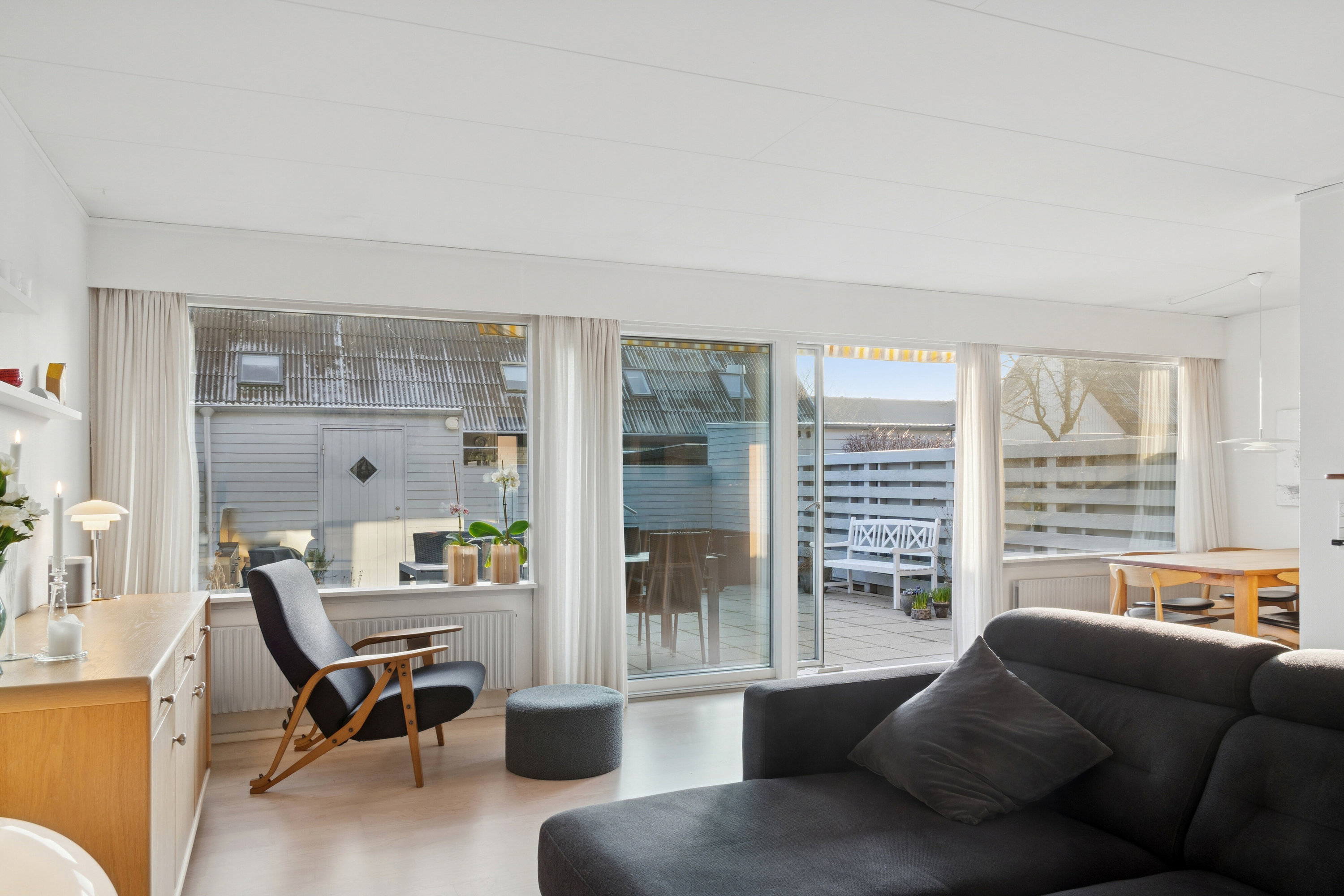 Fremhævet stue billede i fuldskærmstilstand. Billede af Børupvej 66, 8310 Tranbjerg J