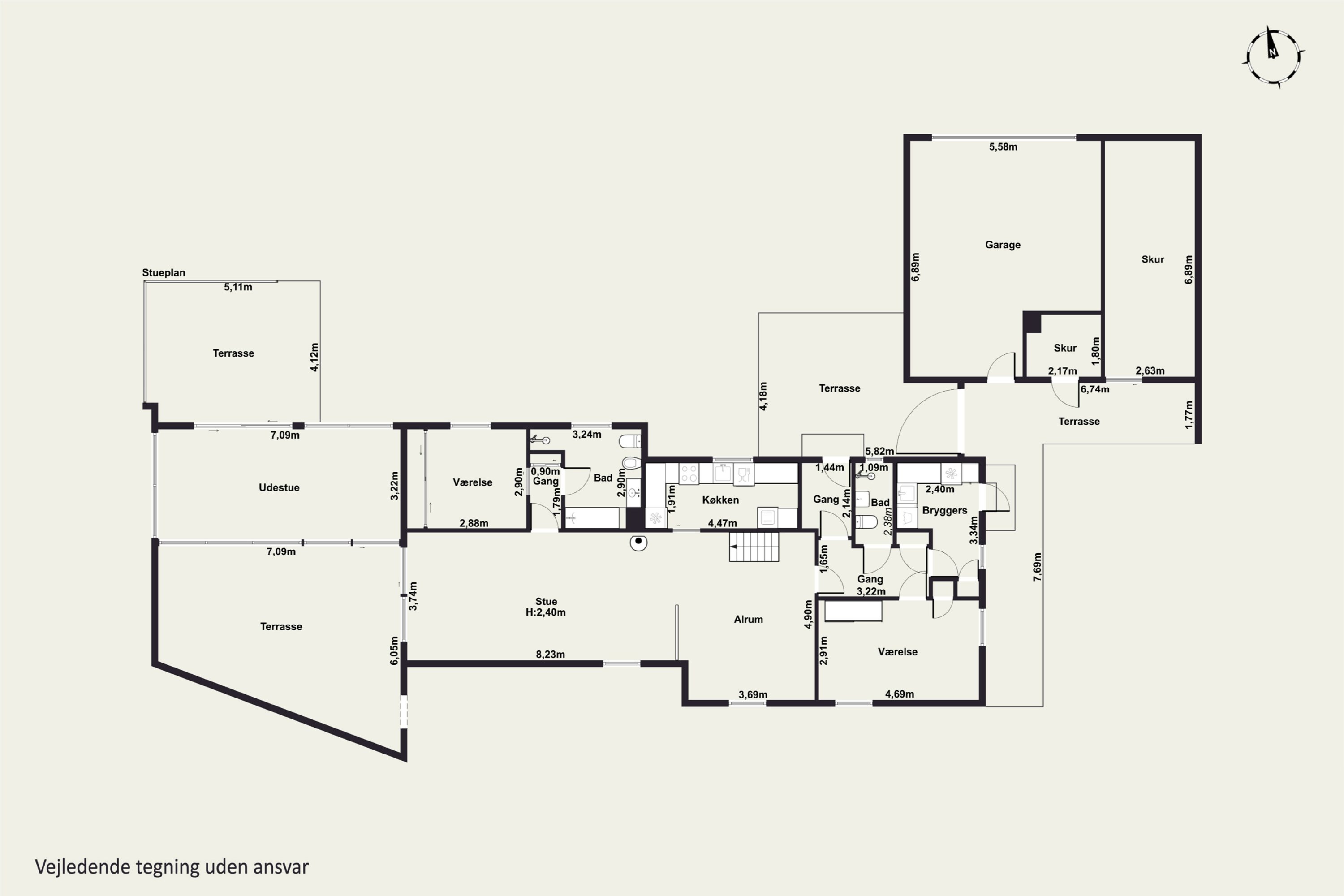 Plantegninger billede af Priamos Alle 5, 2650 Hvidovre