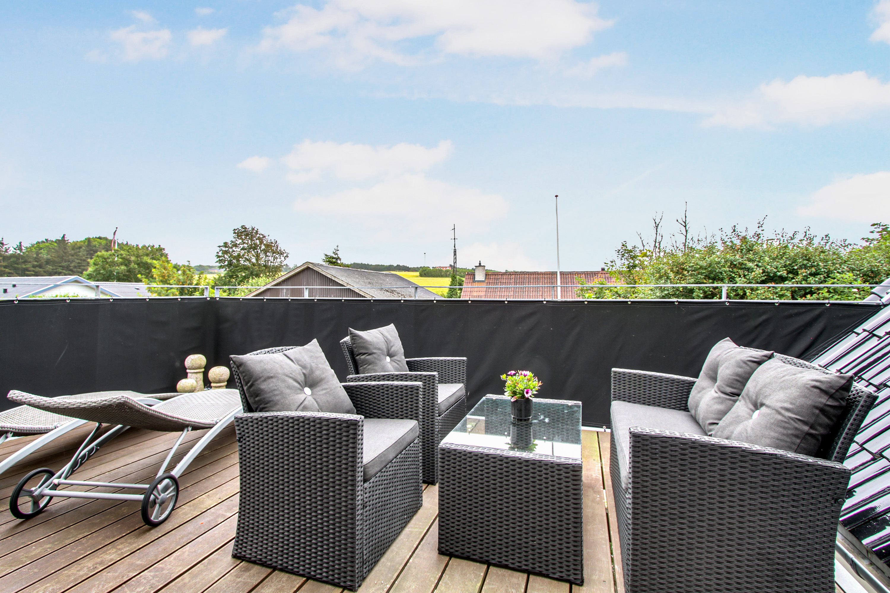 Fremhævet altan billede i fuldskærmstilstand. Billede af Holmevej 32, Nors, 7700 Thisted