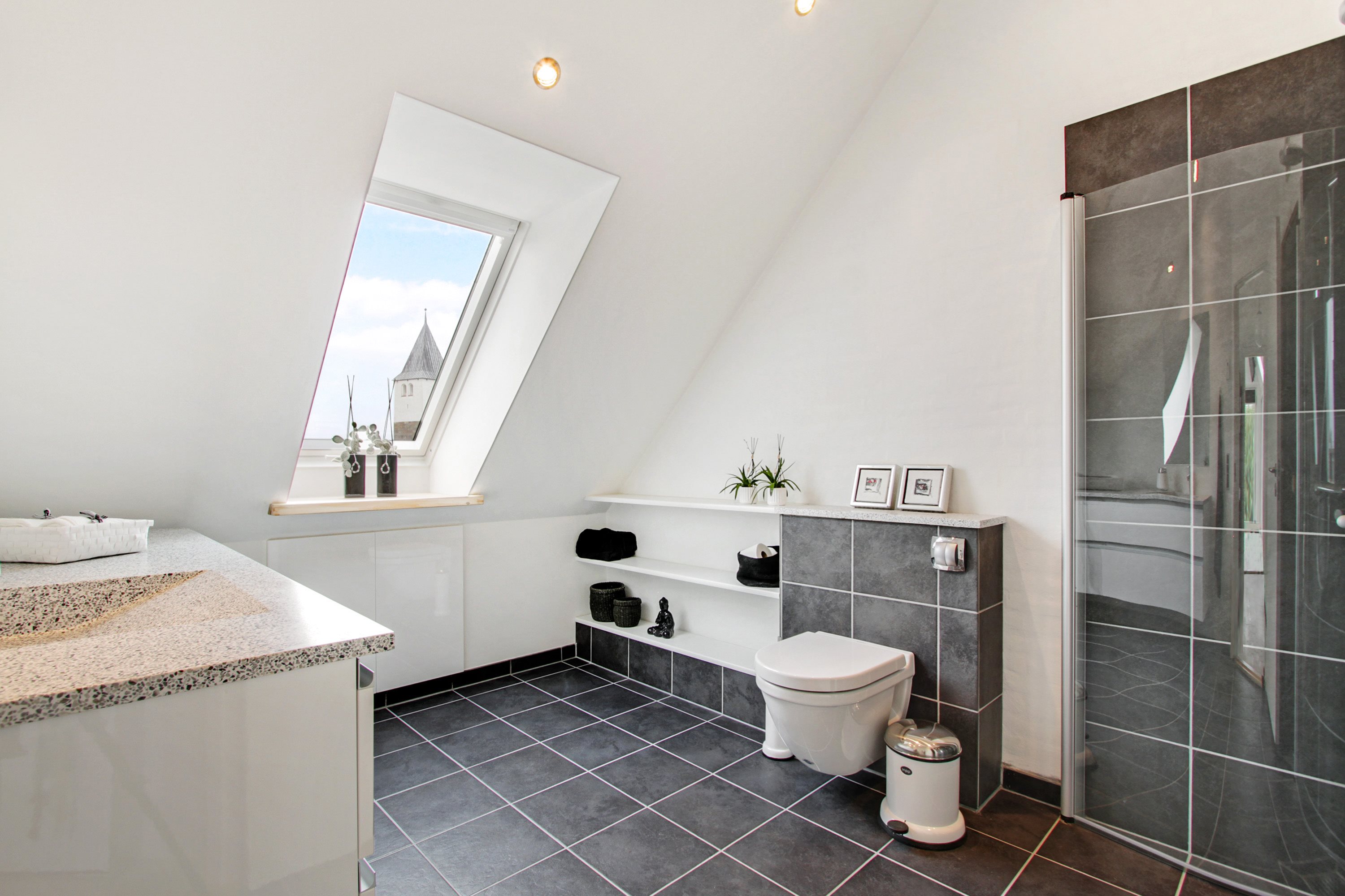 Fremhævet badeværelse billede i fuldskærmstilstand. Billede af Holmevej 32, Nors, 7700 Thisted