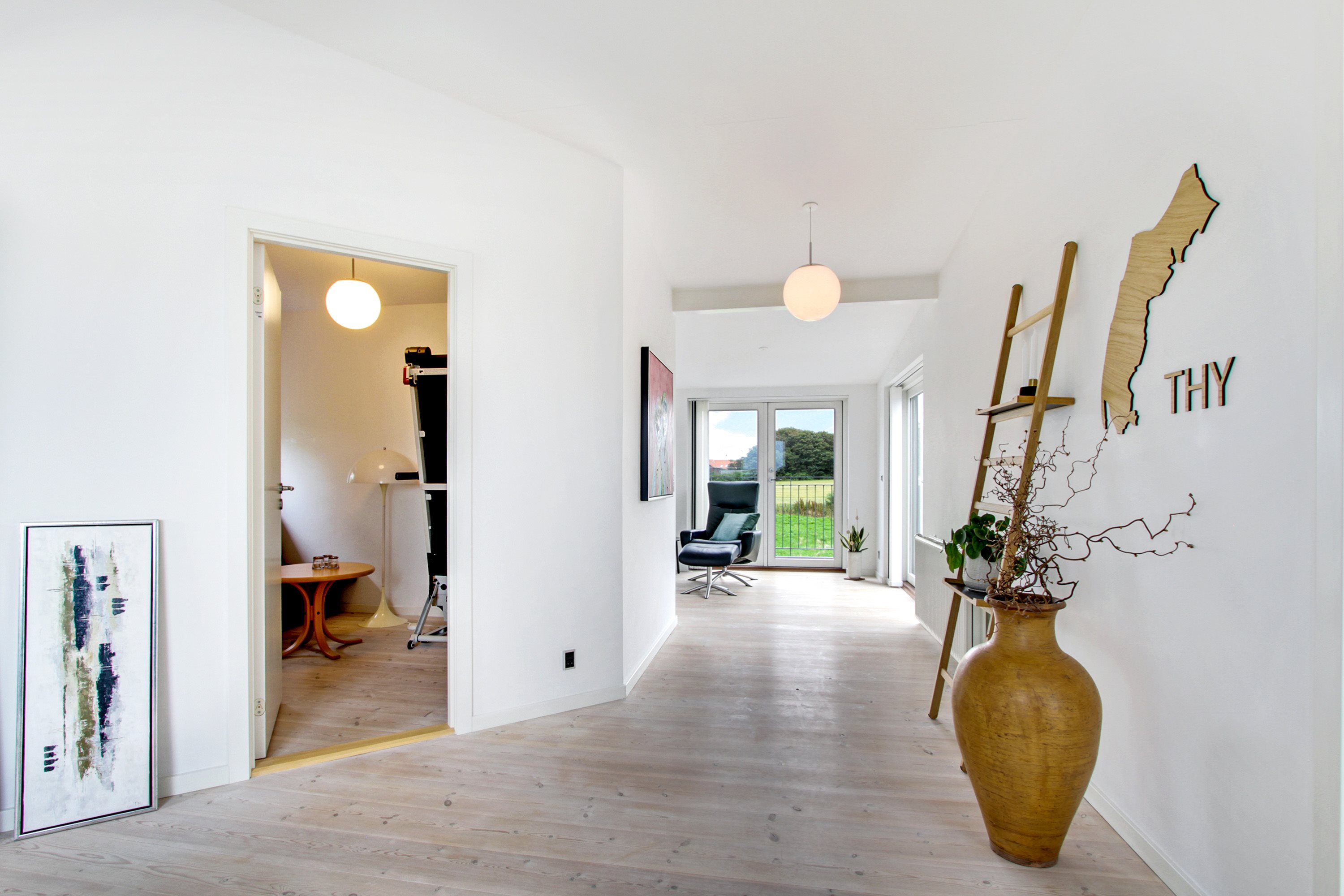 Fremhævet gang billede i fuldskærmstilstand. Billede af Holmevej 32, Nors, 7700 Thisted