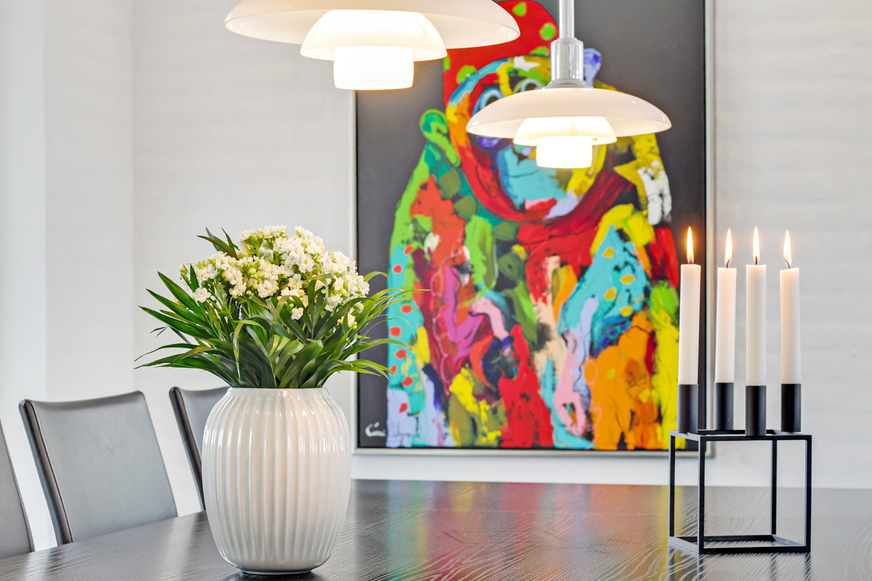 Fremhævet stue billede i fuldskærmstilstand. Billede af Holmevej 32, Nors, 7700 Thisted