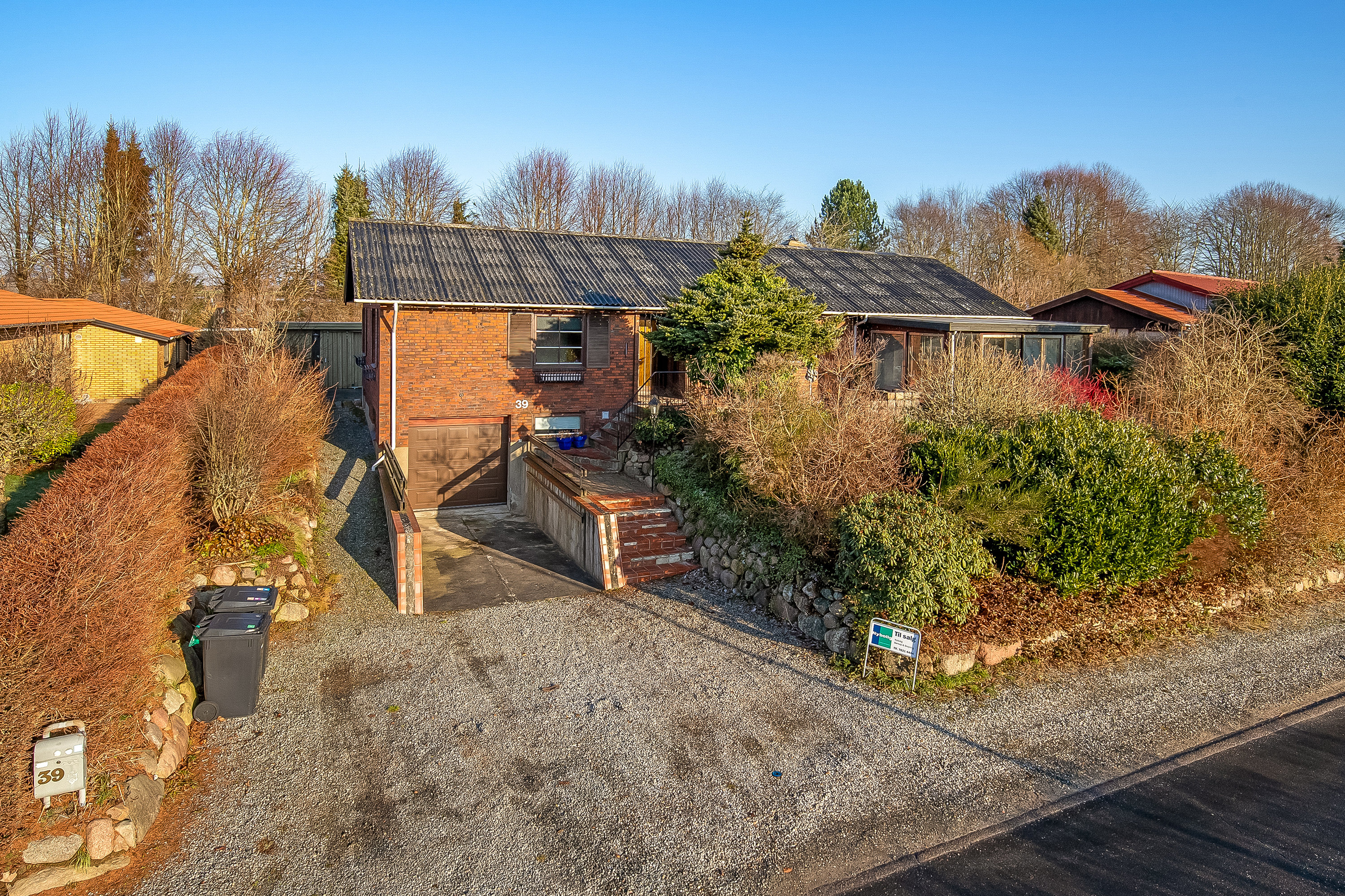 Fremhævet mastefoto billede i fuldskærmstilstand. Billede af Elbækvej 39, Elbæk, 7080 Børkop