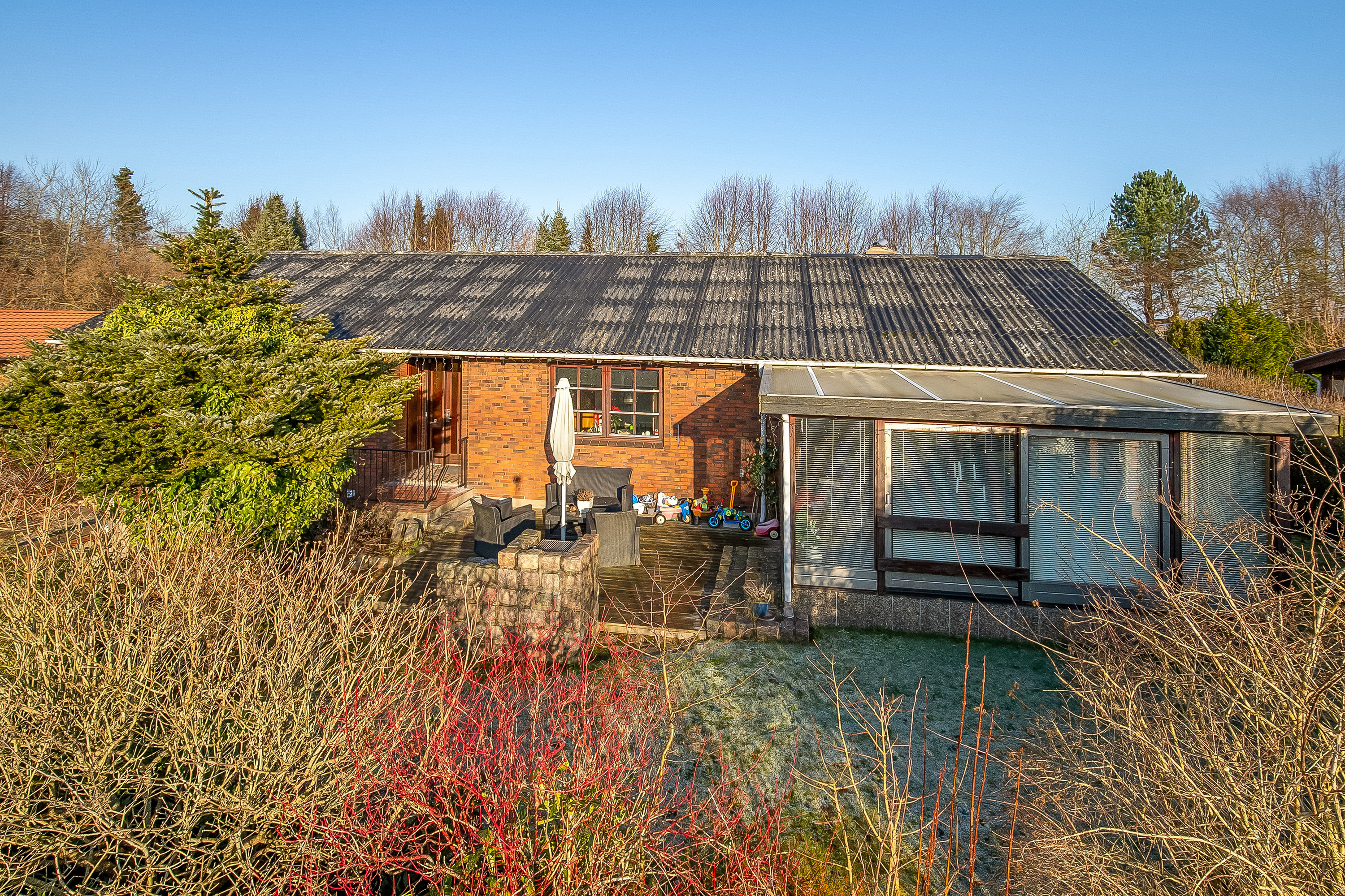 Fremhævet mastefoto billede i fuldskærmstilstand. Billede af Elbækvej 39, Elbæk, 7080 Børkop