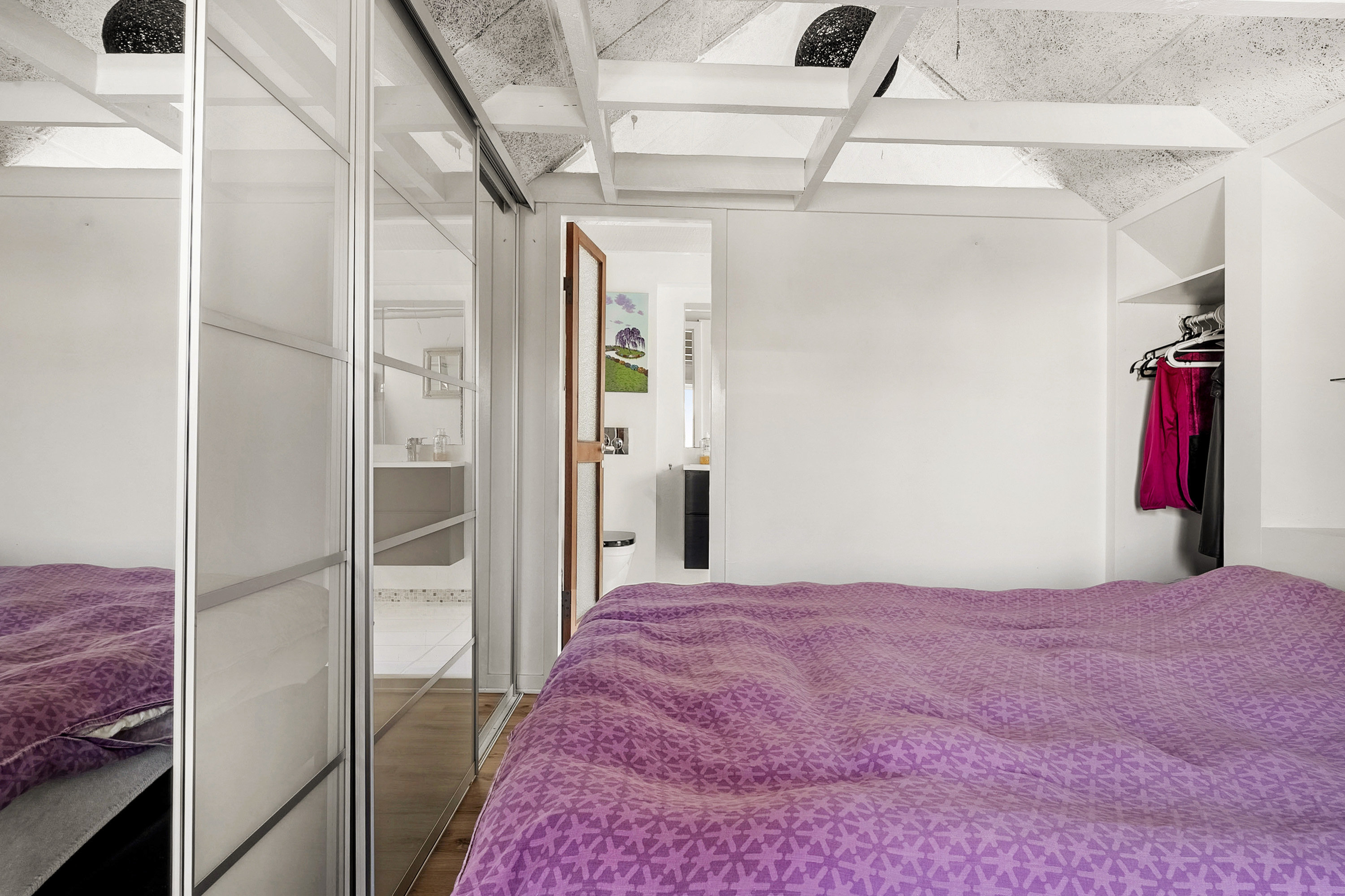 Fremhævet soveværelse billede i fuldskærmstilstand. Billede af Carl Plougs Vej 3, 8700 Horsens