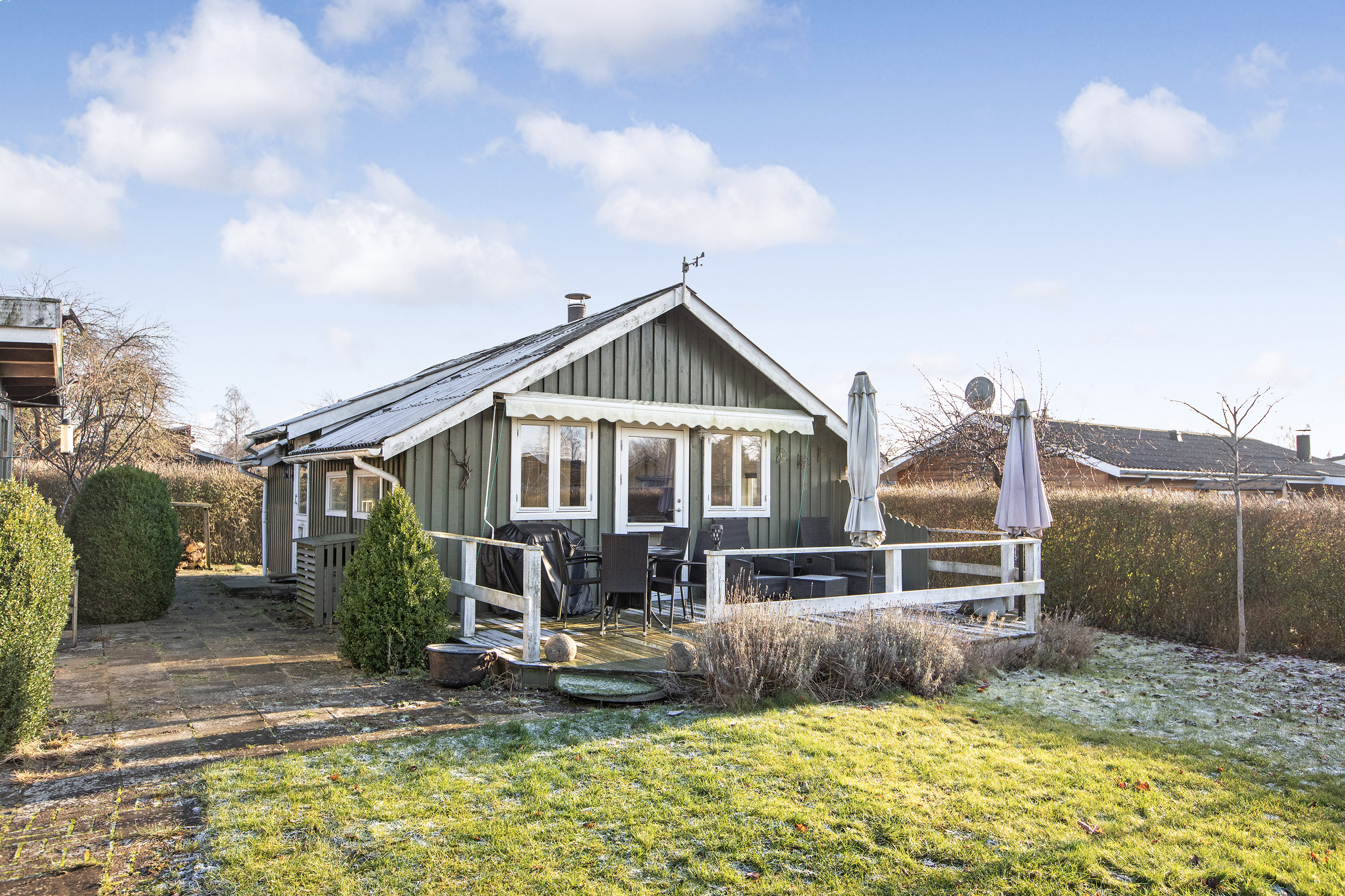 Fritidshus: Set fra haven på Asynjevej 40, 2740 Skovlunde