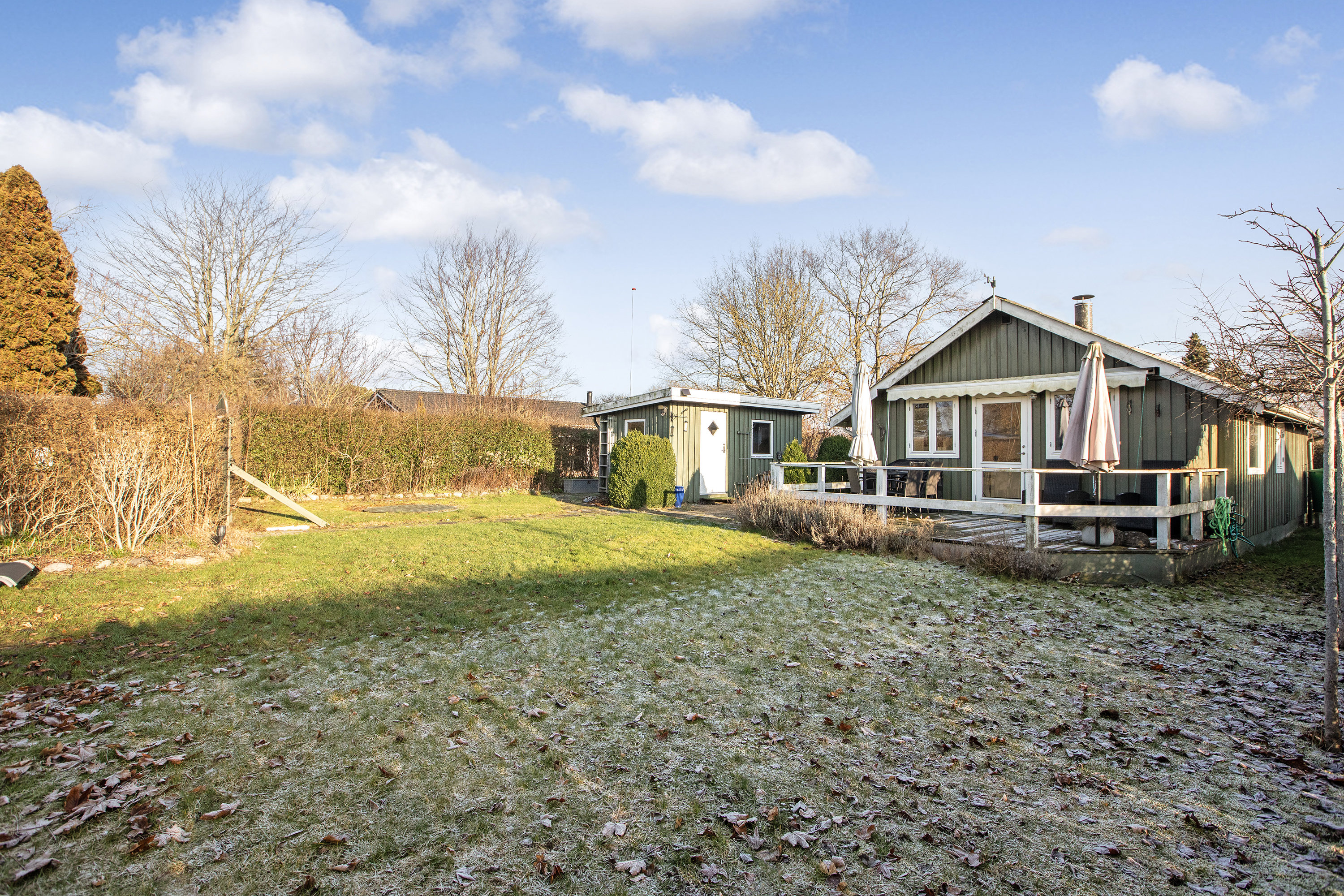 Fremhævet haven billede i fuldskærmstilstand. Billede af Asynjevej 40, 2740 Skovlunde