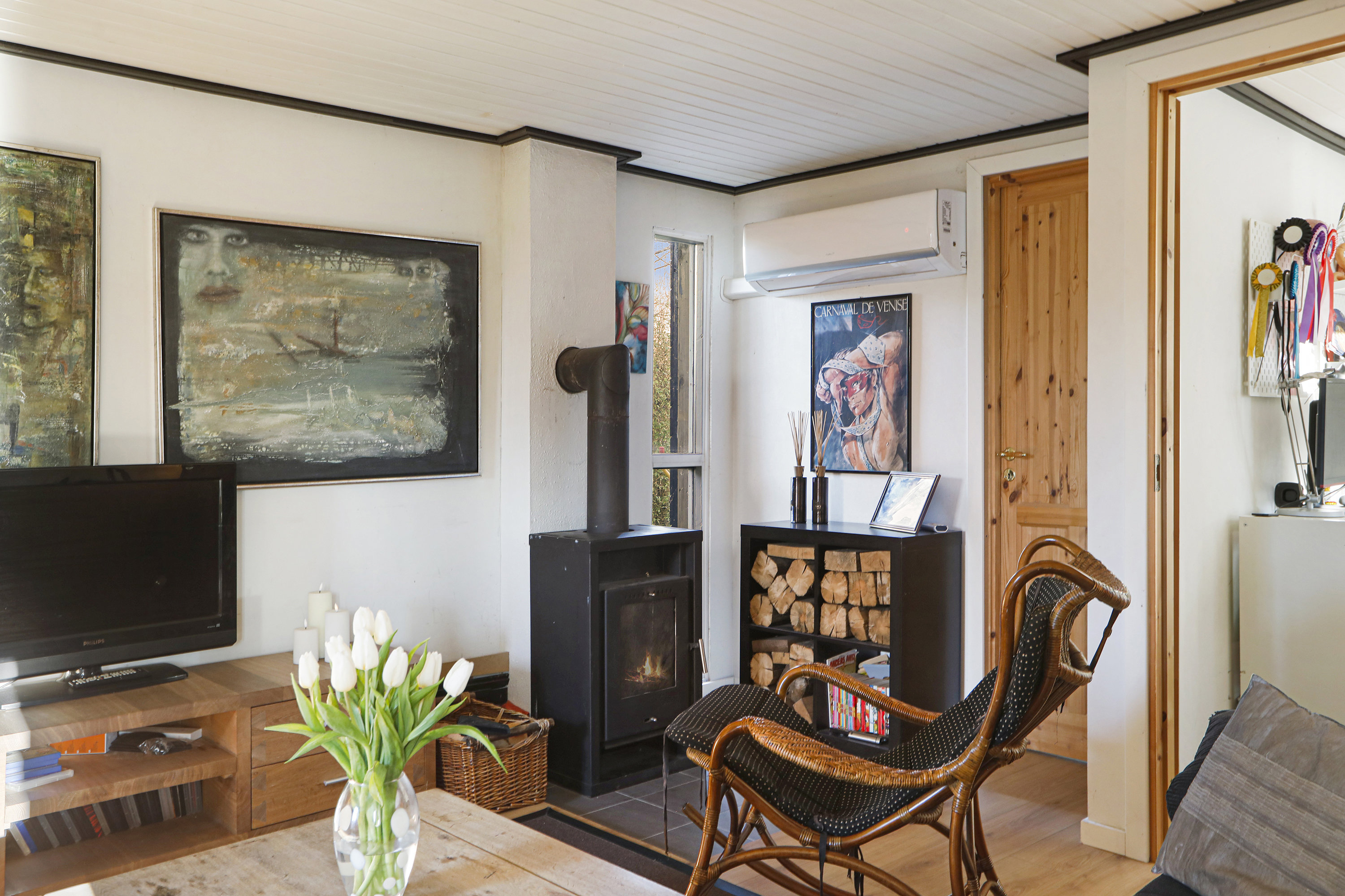 Fremhævet stue billede i fuldskærmstilstand. Billede af Asynjevej 47, 2740 Skovlunde