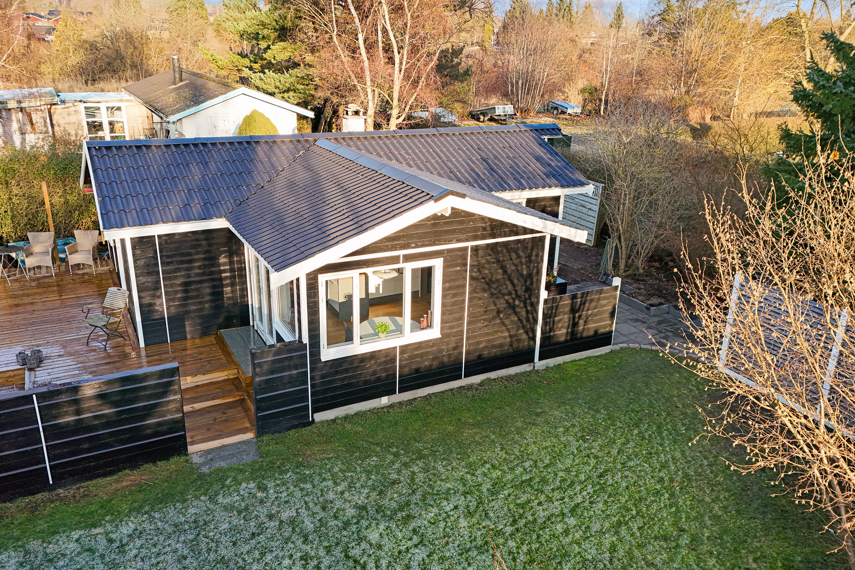 Fremhævet set fra oven billede i fuldskærmstilstand. Billede af Asynjevej 47, 2740 Skovlunde