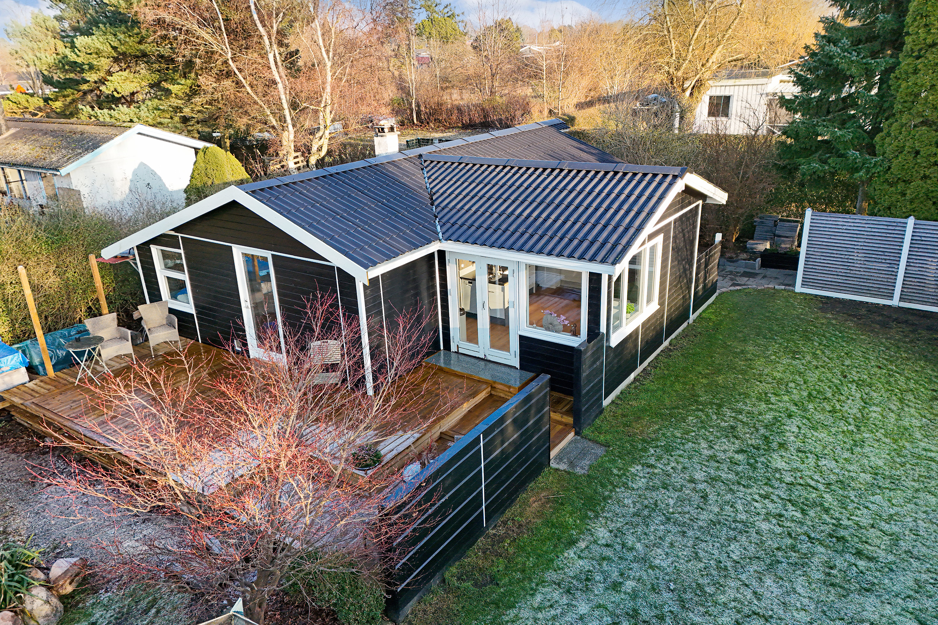 Fritidshus: Set fra oven på Asynjevej 47, 2740 Skovlunde