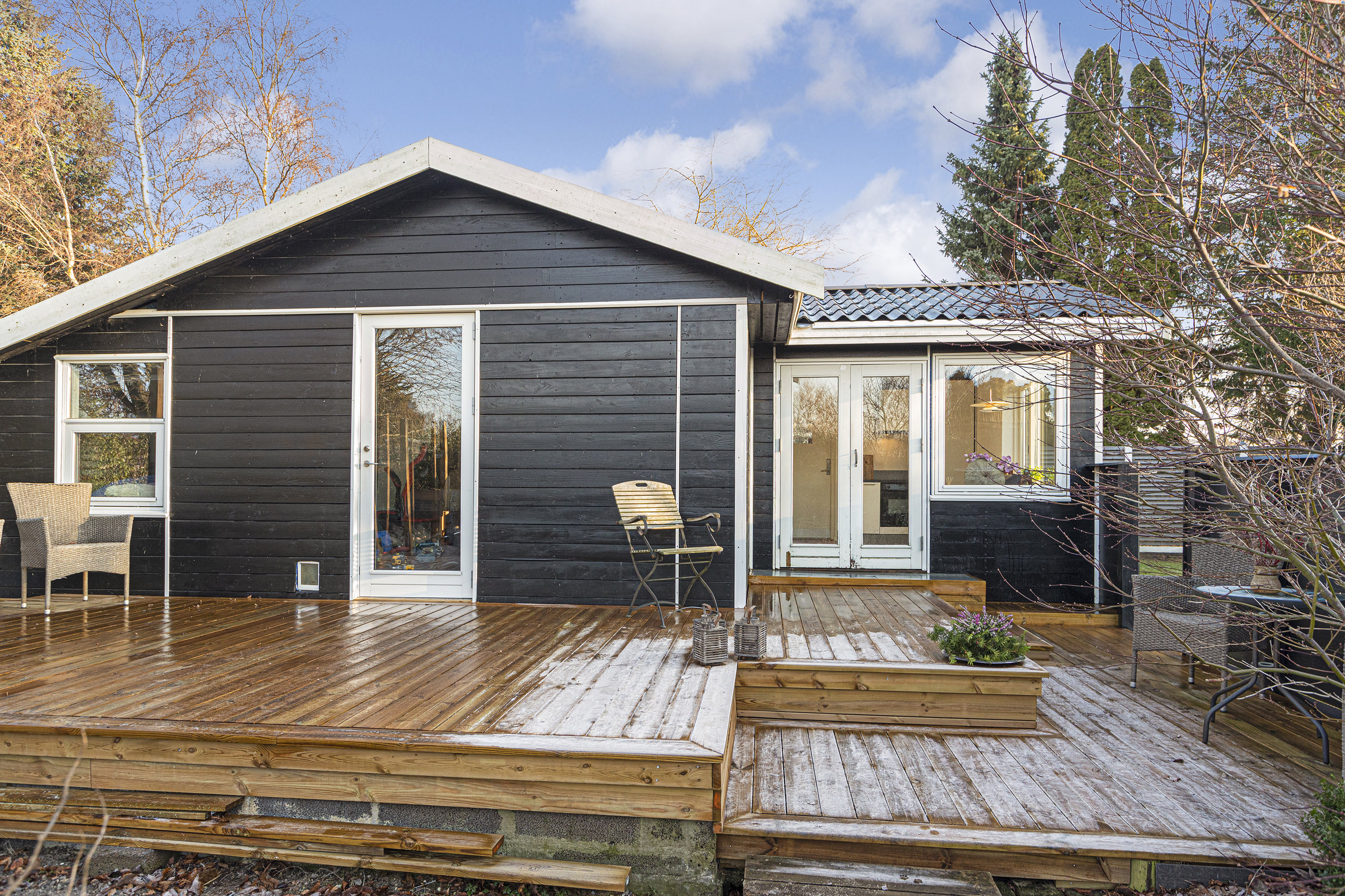 Fremhævet terrasse billede i fuldskærmstilstand. Billede af Asynjevej 47, 2740 Skovlunde