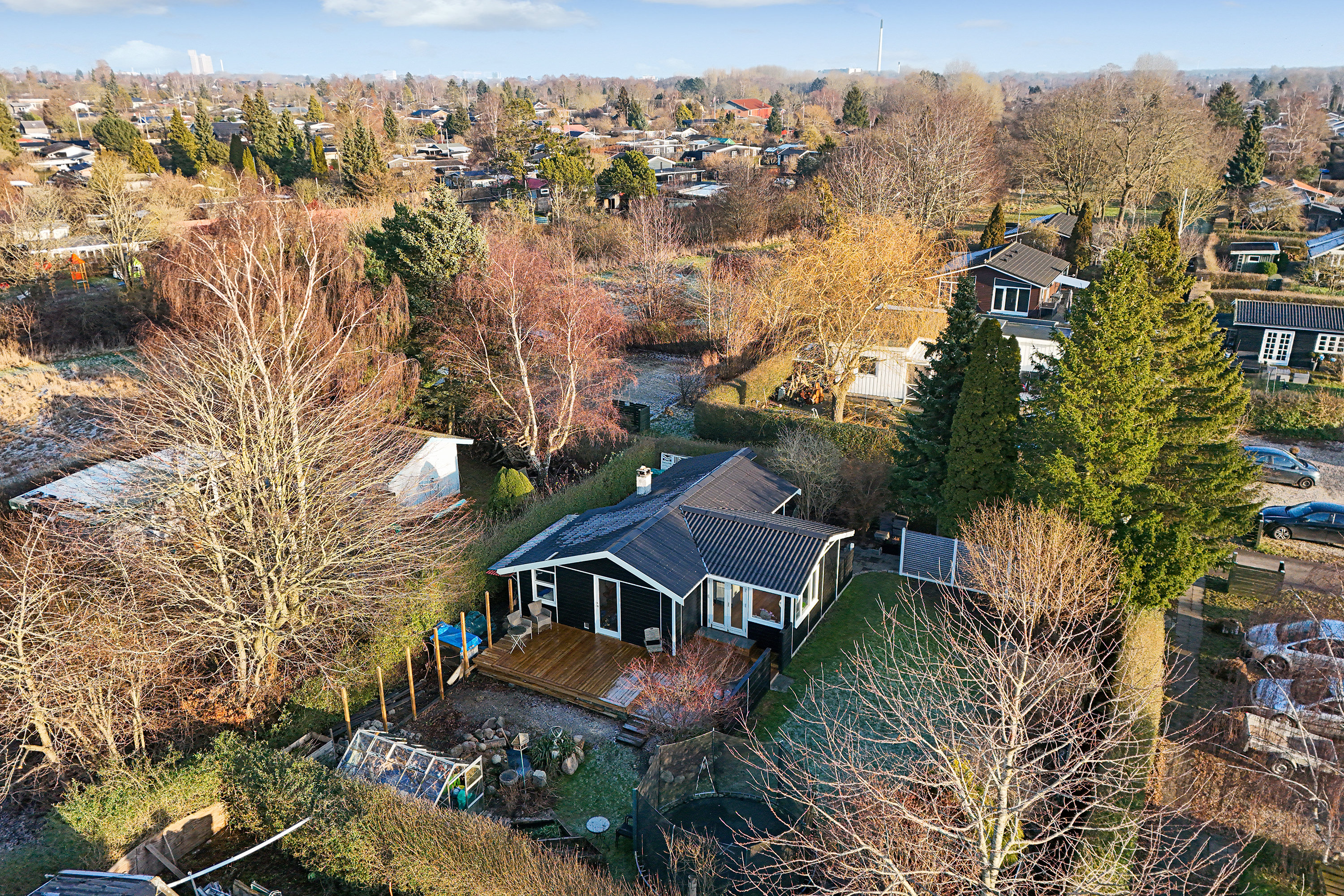 Fremhævet set fra oven billede i fuldskærmstilstand. Billede af Asynjevej 47, 2740 Skovlunde