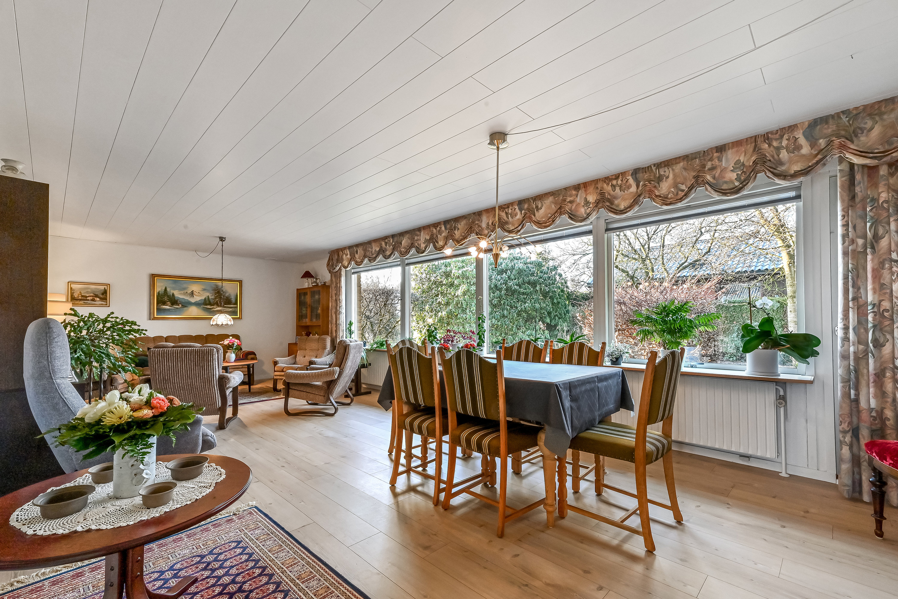 Fremhævet stue billede i fuldskærmstilstand. Billede af Skibbildvej 42, Haunstrup, 7400 Herning