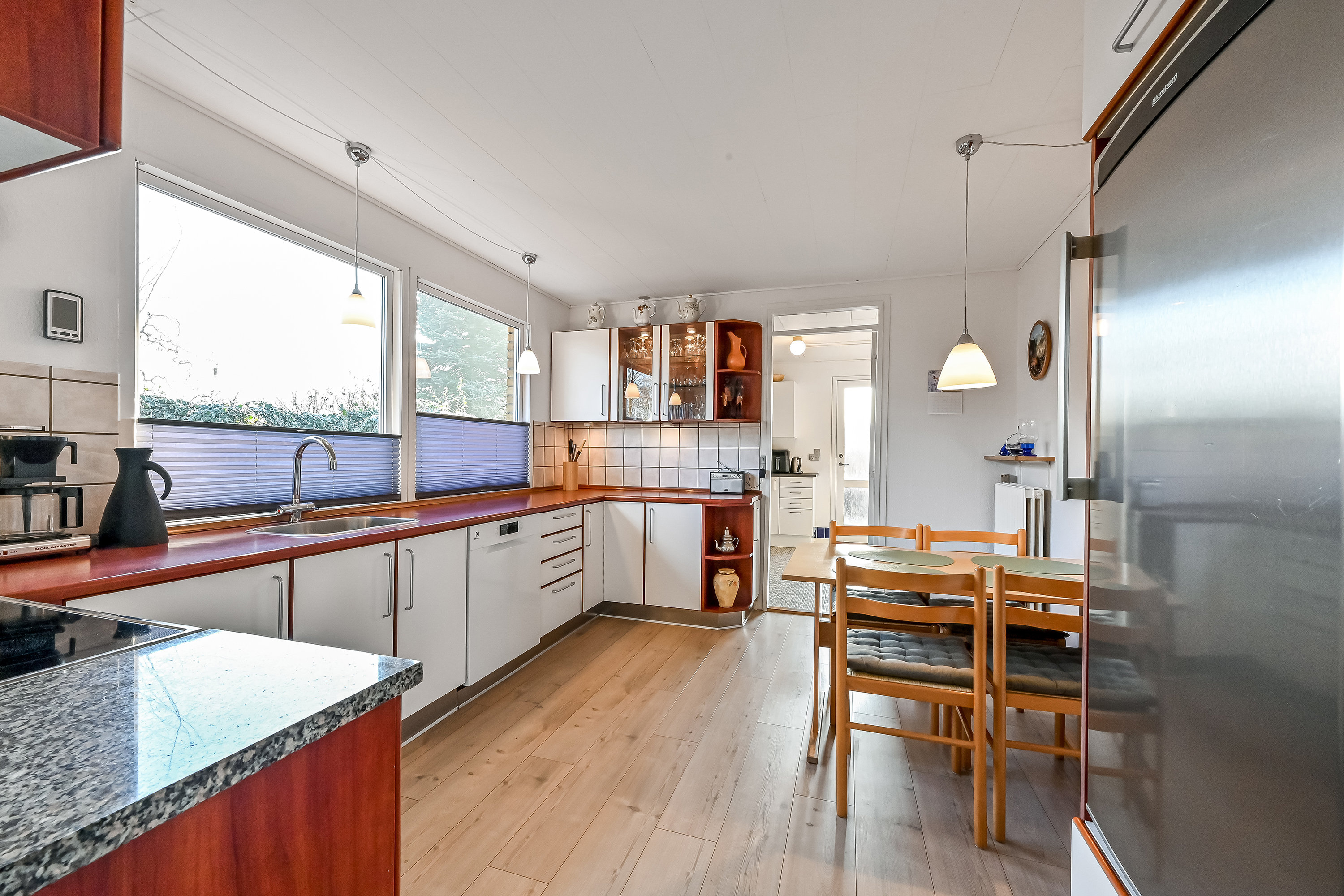 Fremhævet køkken alrum billede i fuldskærmstilstand. Billede af Skibbildvej 42, Haunstrup, 7400 Herning