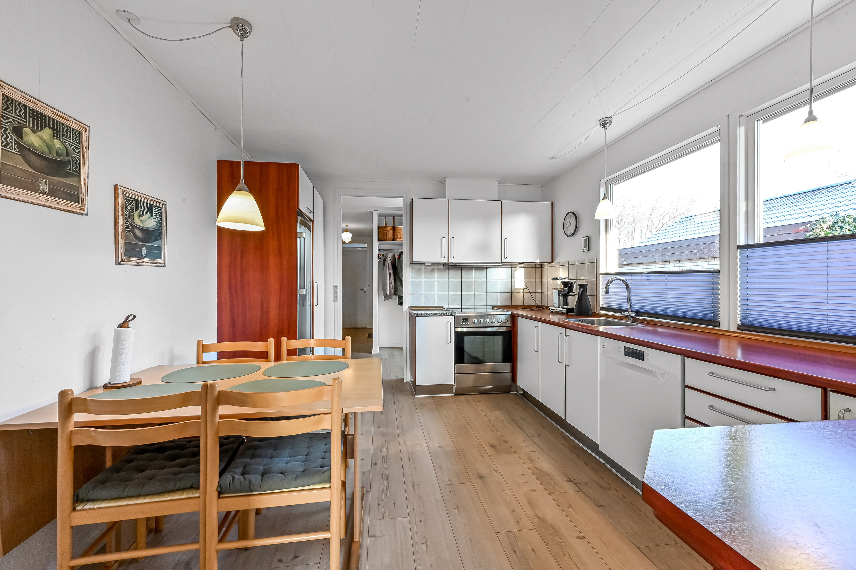 Fremhævet køkken alrum billede i fuldskærmstilstand. Billede af Skibbildvej 42, Haunstrup, 7400 Herning