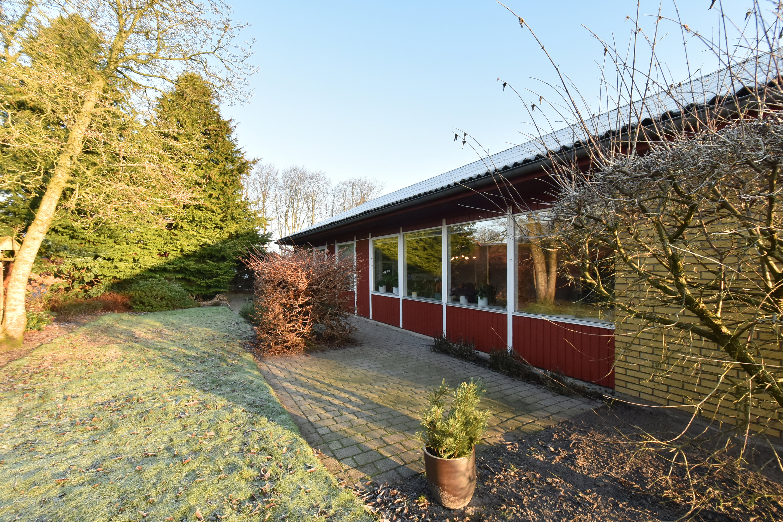 Fremhævet ejendommen billede i fuldskærmstilstand. Billede af Skibbildvej 42, Haunstrup, 7400 Herning