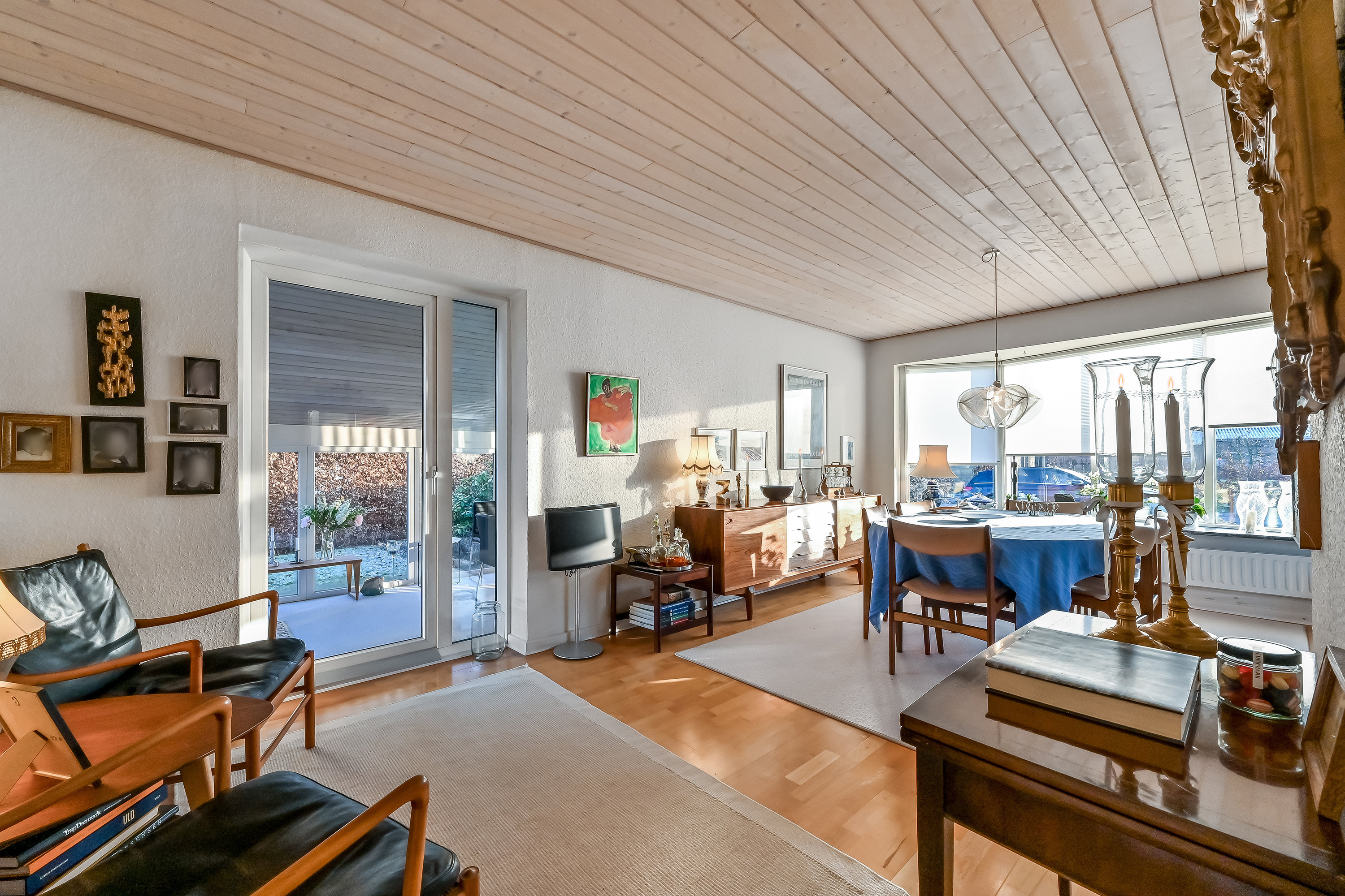 Fremhævet stue billede i fuldskærmstilstand. Billede af Anemonevej 19, 7400 Herning