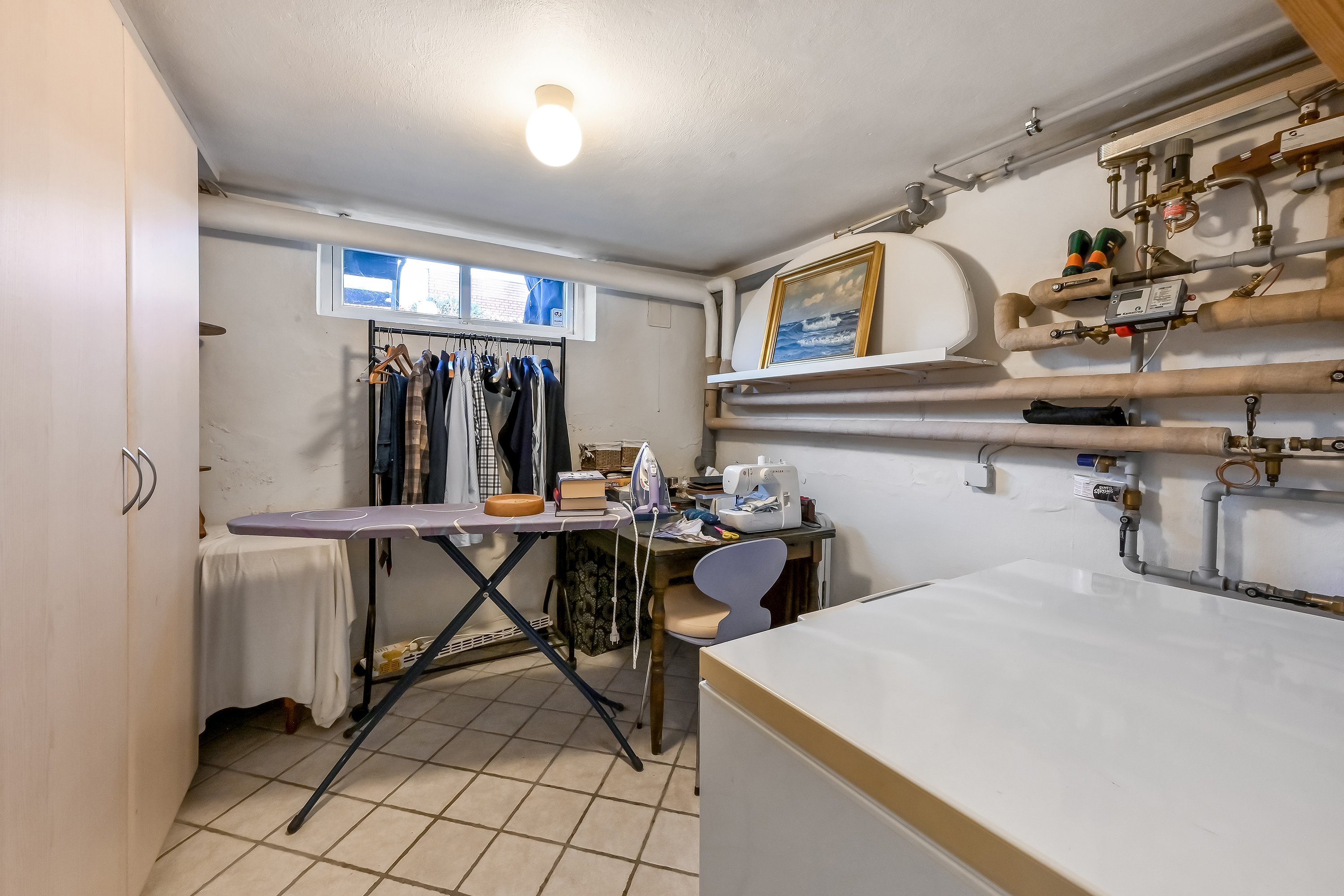 Fremhævet kælder billede i fuldskærmstilstand. Billede af Anemonevej 19, 7400 Herning