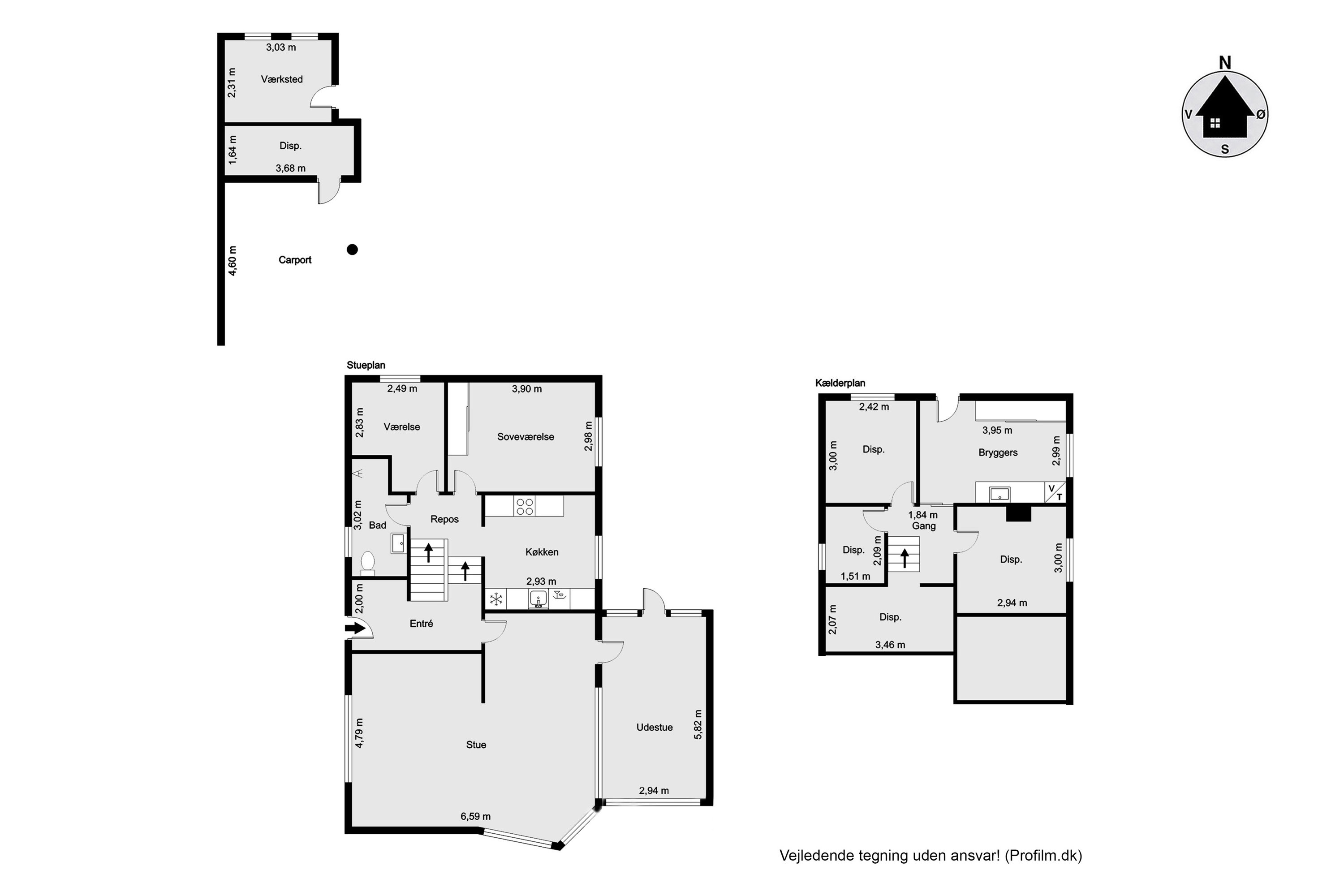 Plantegninger billede af Anemonevej 19, 7400 Herning