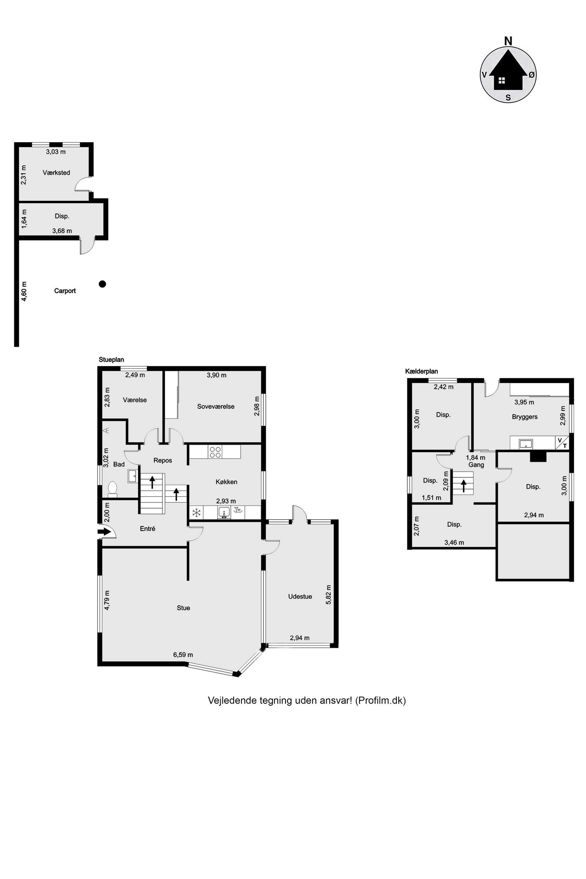 Plantegninger billede af Anemonevej 19, 7400 Herning