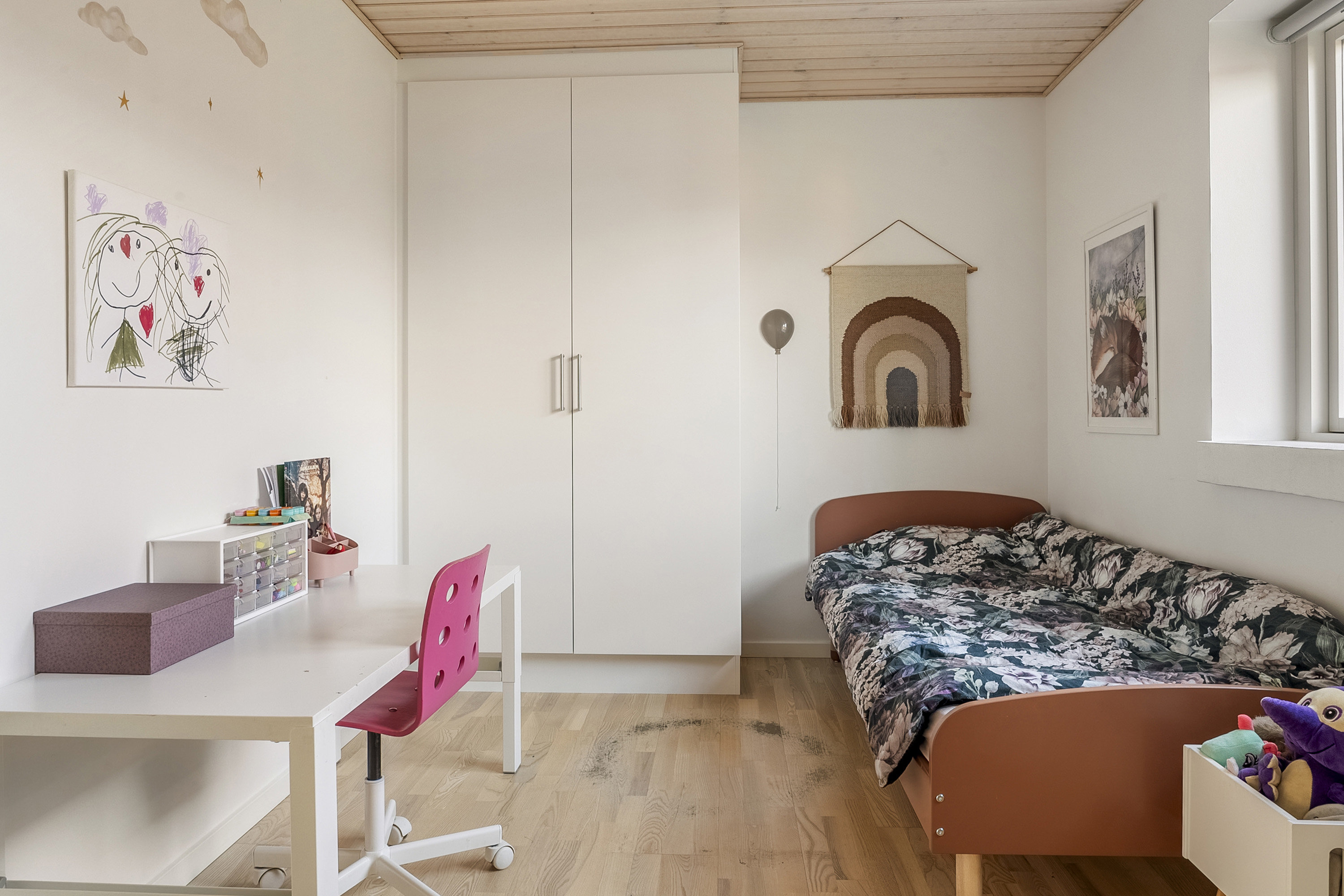 Fremhævet soveværelse billede i fuldskærmstilstand. Billede af Gyvelhøj 18, 8700 Horsens