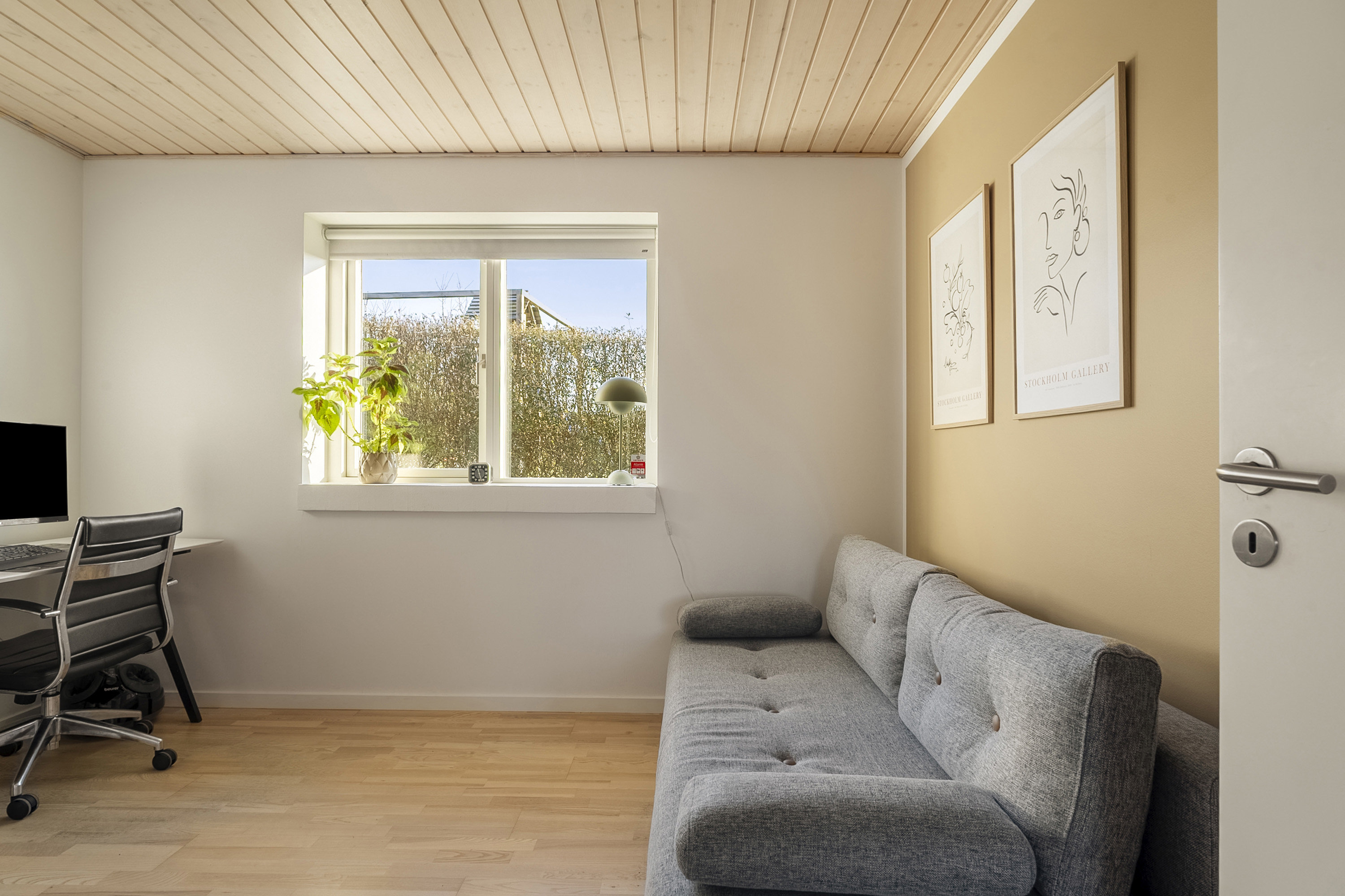 Fremhævet stue billede i fuldskærmstilstand. Billede af Gyvelhøj 18, 8700 Horsens