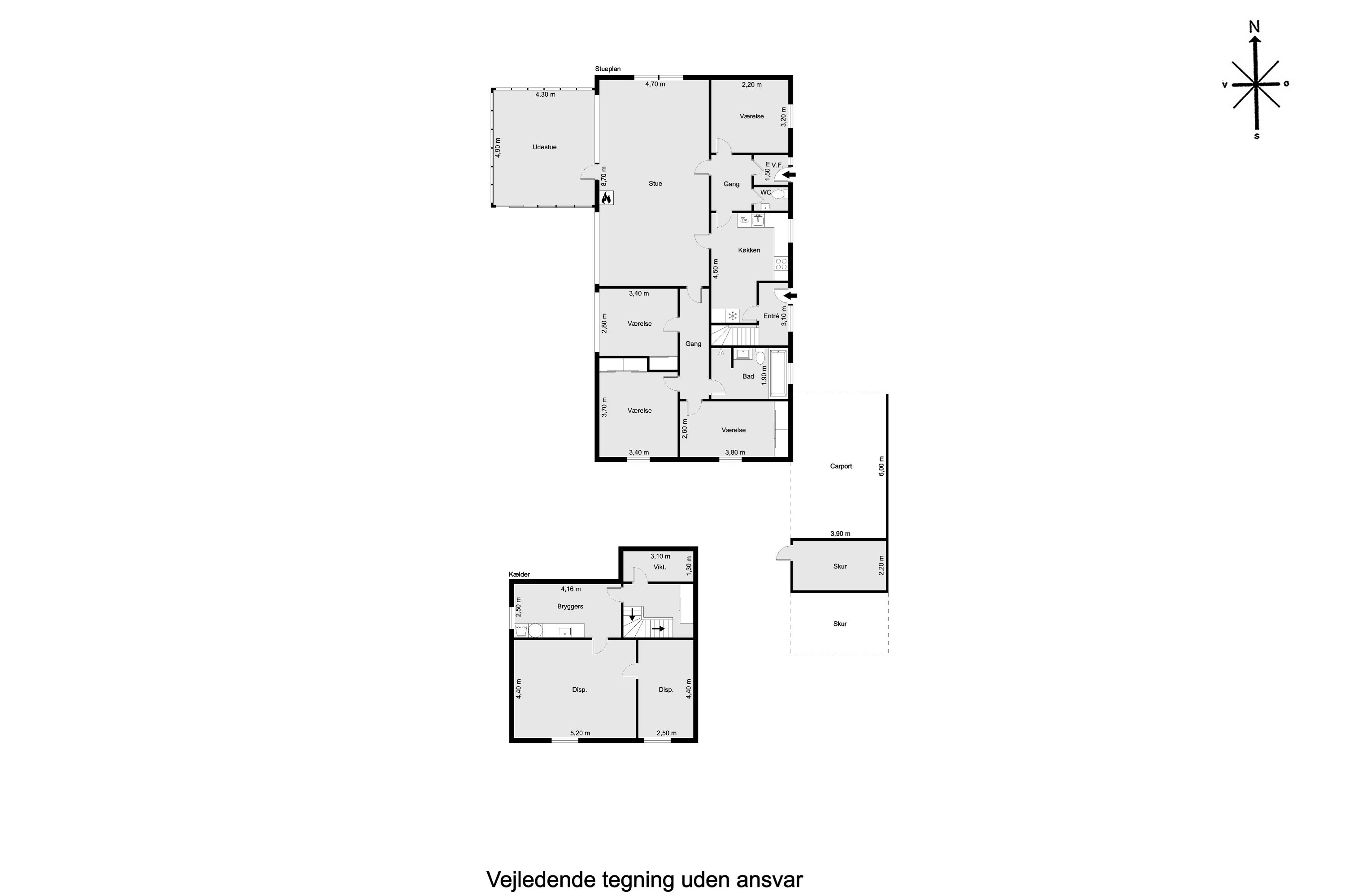 Plantegninger billede af Pilekrattet 12, 8850 Bjerringbro