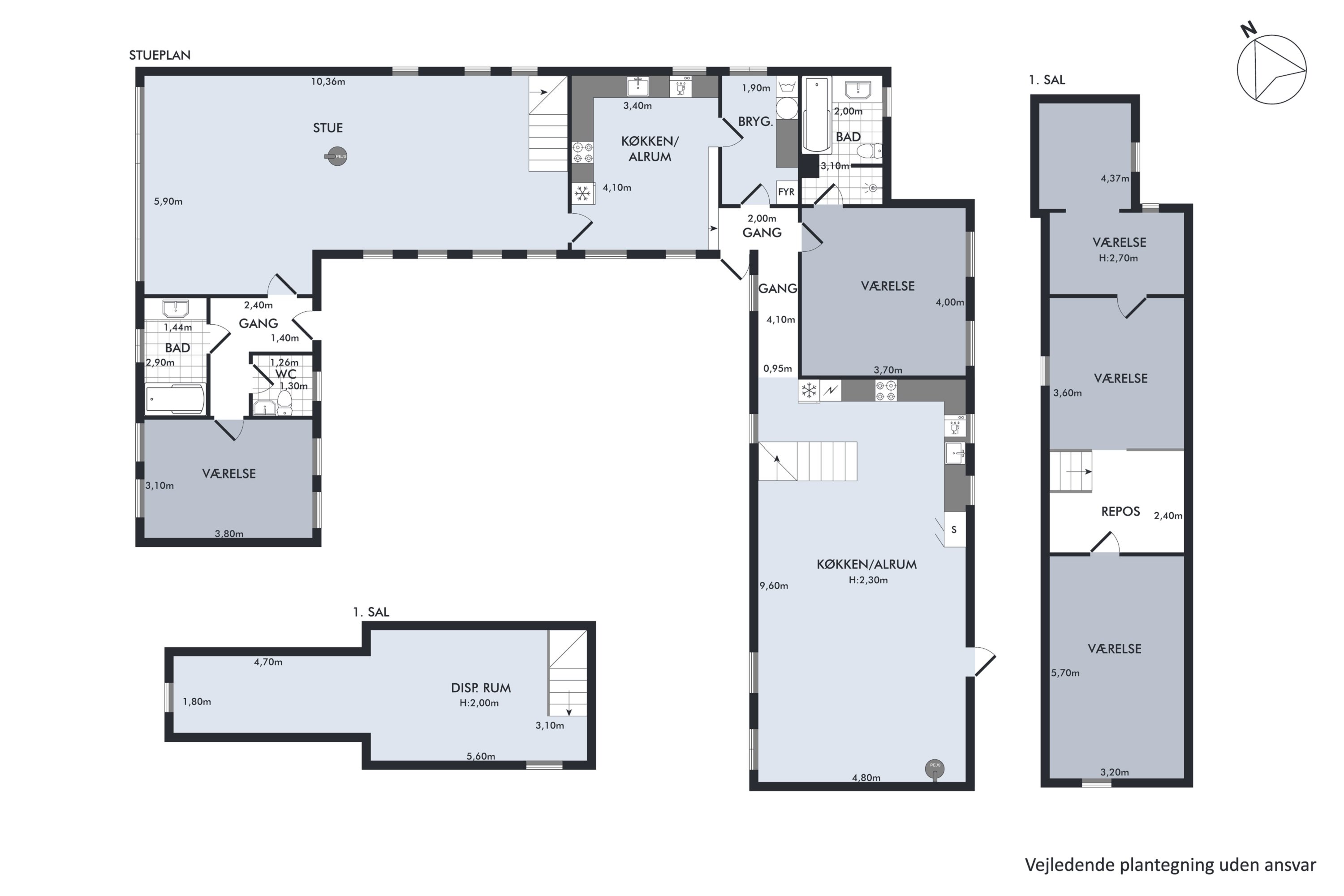Plantegninger billede af Nymøllevej 2A, 3450 Allerød
