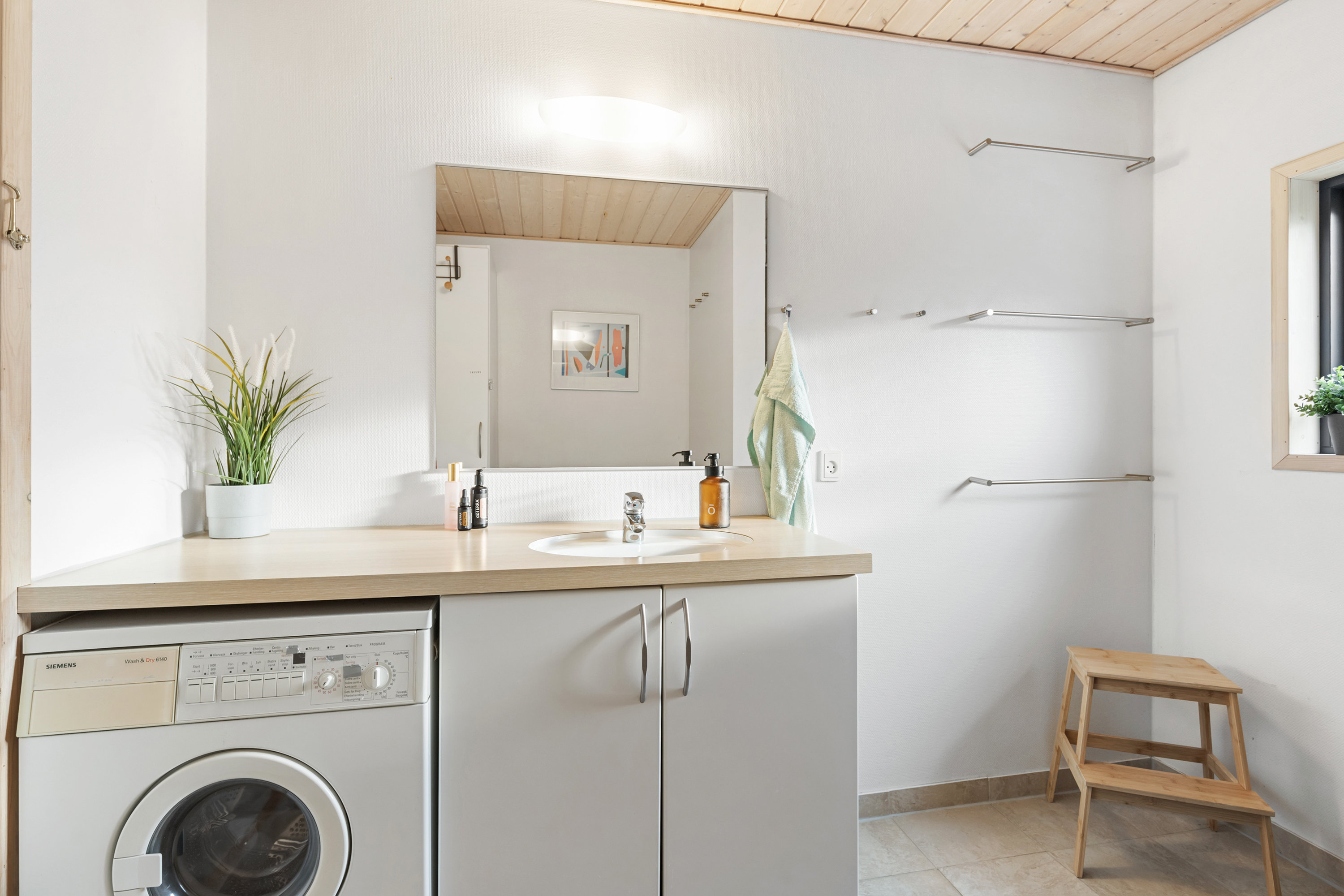 Fremhævet badeværelse billede i fuldskærmstilstand. Billede af Skorr-Karensvej 3, Rødhus, 9490 Pandrup