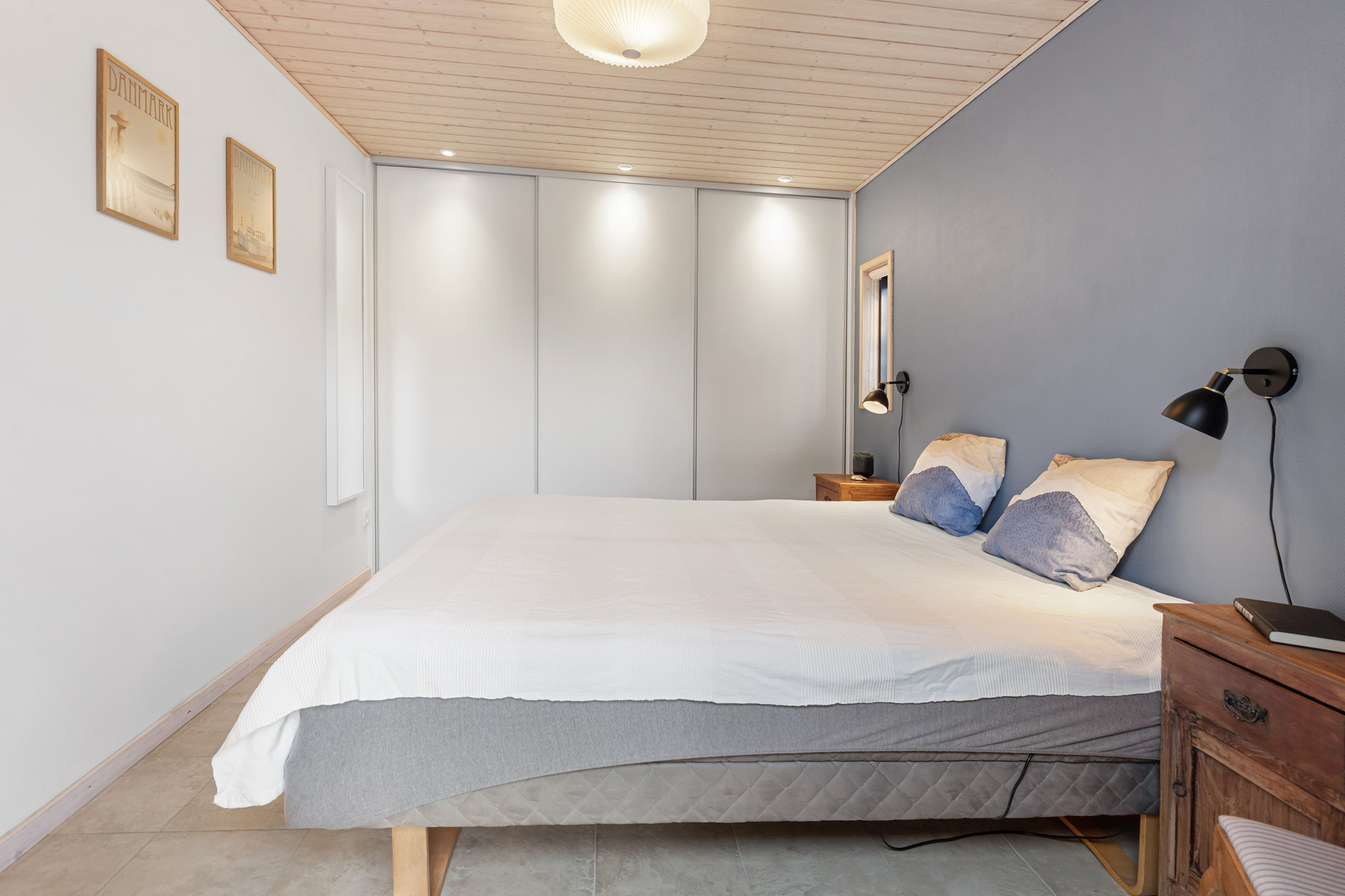 Fremhævet soveværelse billede i fuldskærmstilstand. Billede af Skorr-Karensvej 3, Rødhus, 9490 Pandrup